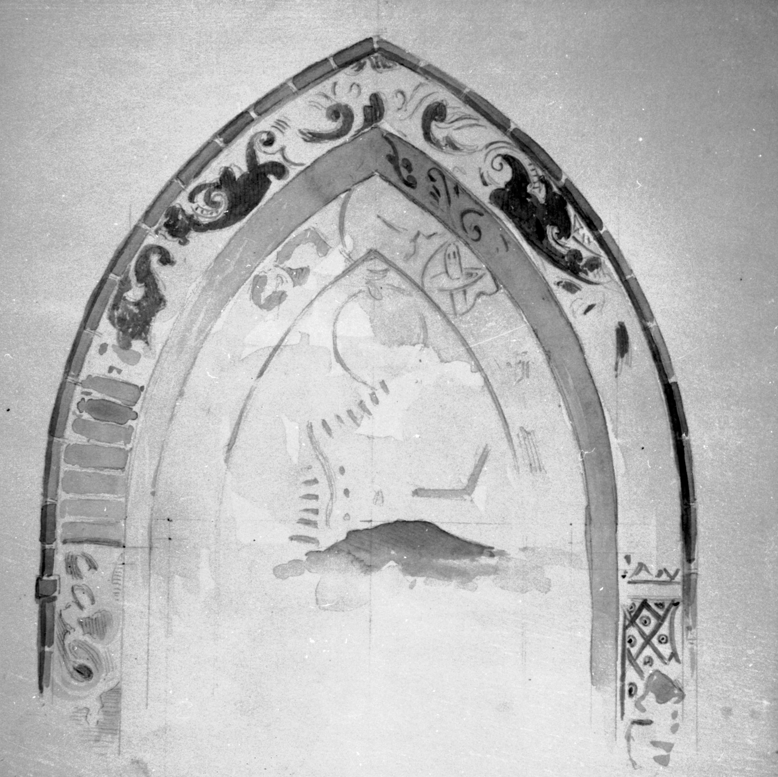 Nils Lagergren, Helsingborg, Sankta Maria kyrka