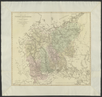 Charta öfver Wästerås höfdingedöme utgifven af friherre S. G. Hermelin..[Kartografiskt material]