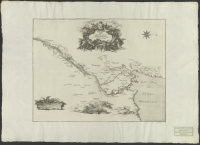 Charta öfwer Götha Elfs och Trollhettans belägenhet.[Kartografiskt material]