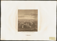 Charles Gustave de Defendant contre sept Tartares. Dahlberg del Lembke pinx.