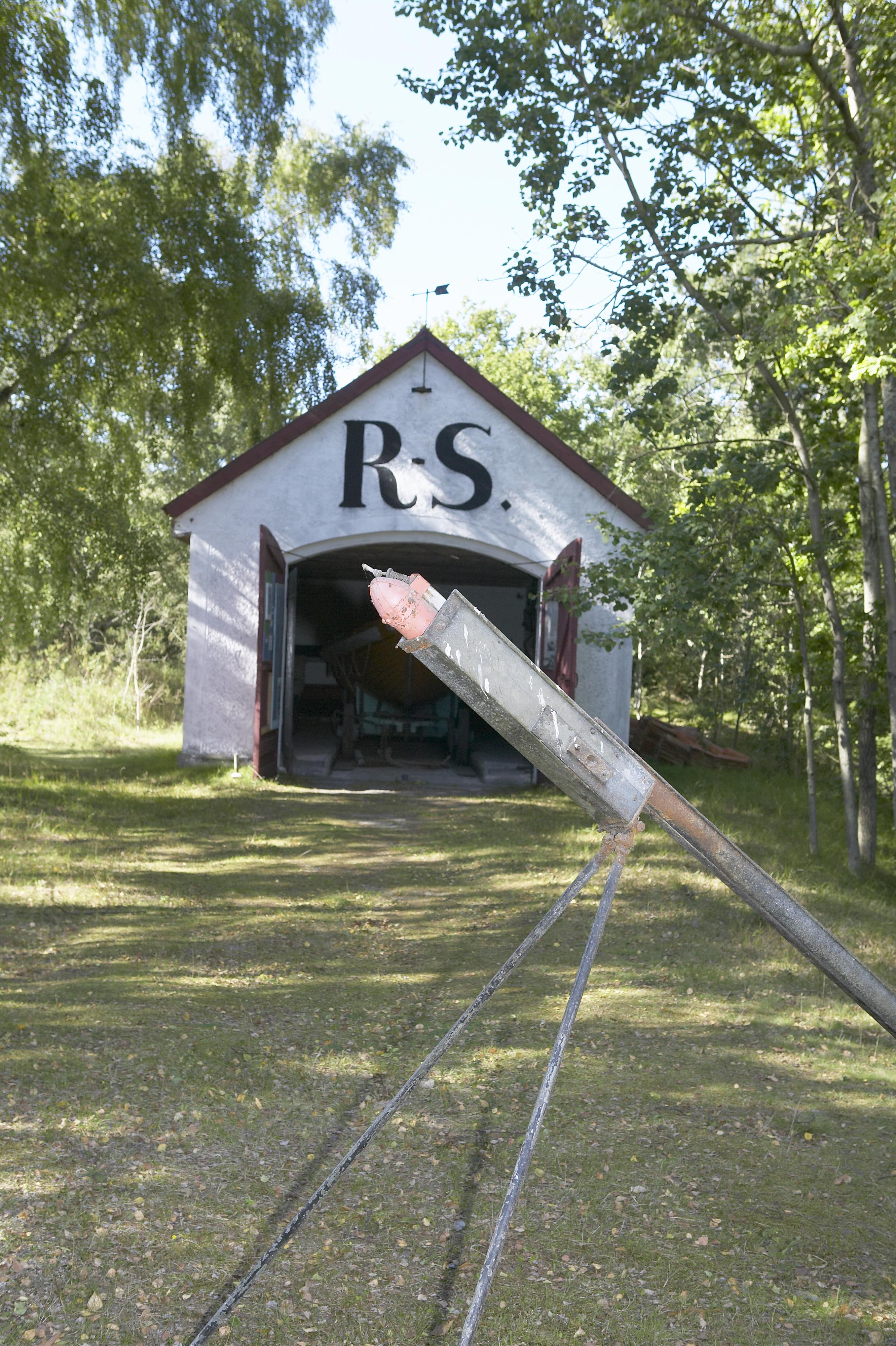 Bengt A Lundberg, Sandhammarens räddningsstation