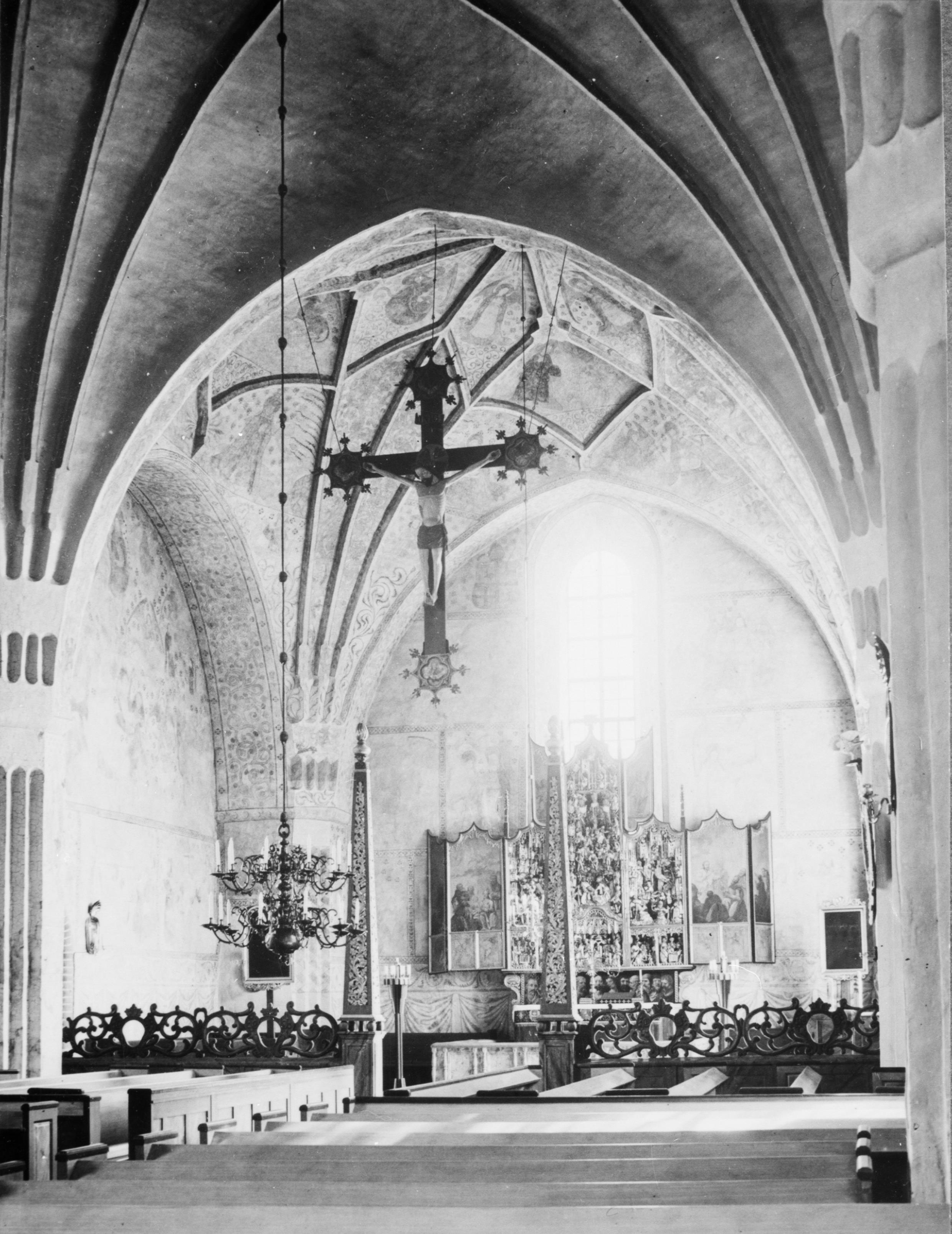 Iwar Anderson, Nederluleå kyrka (Gammelstads kyrka)