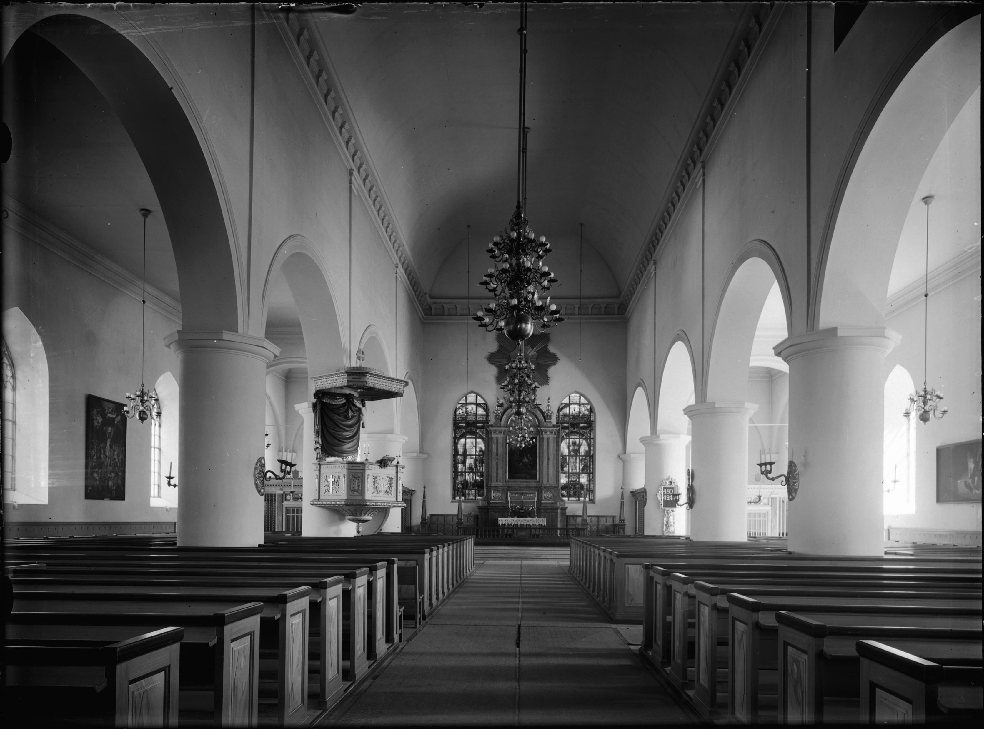 Nils Åzelius, Kristine kyrka