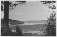 Kungälv, vy mot Göta älv