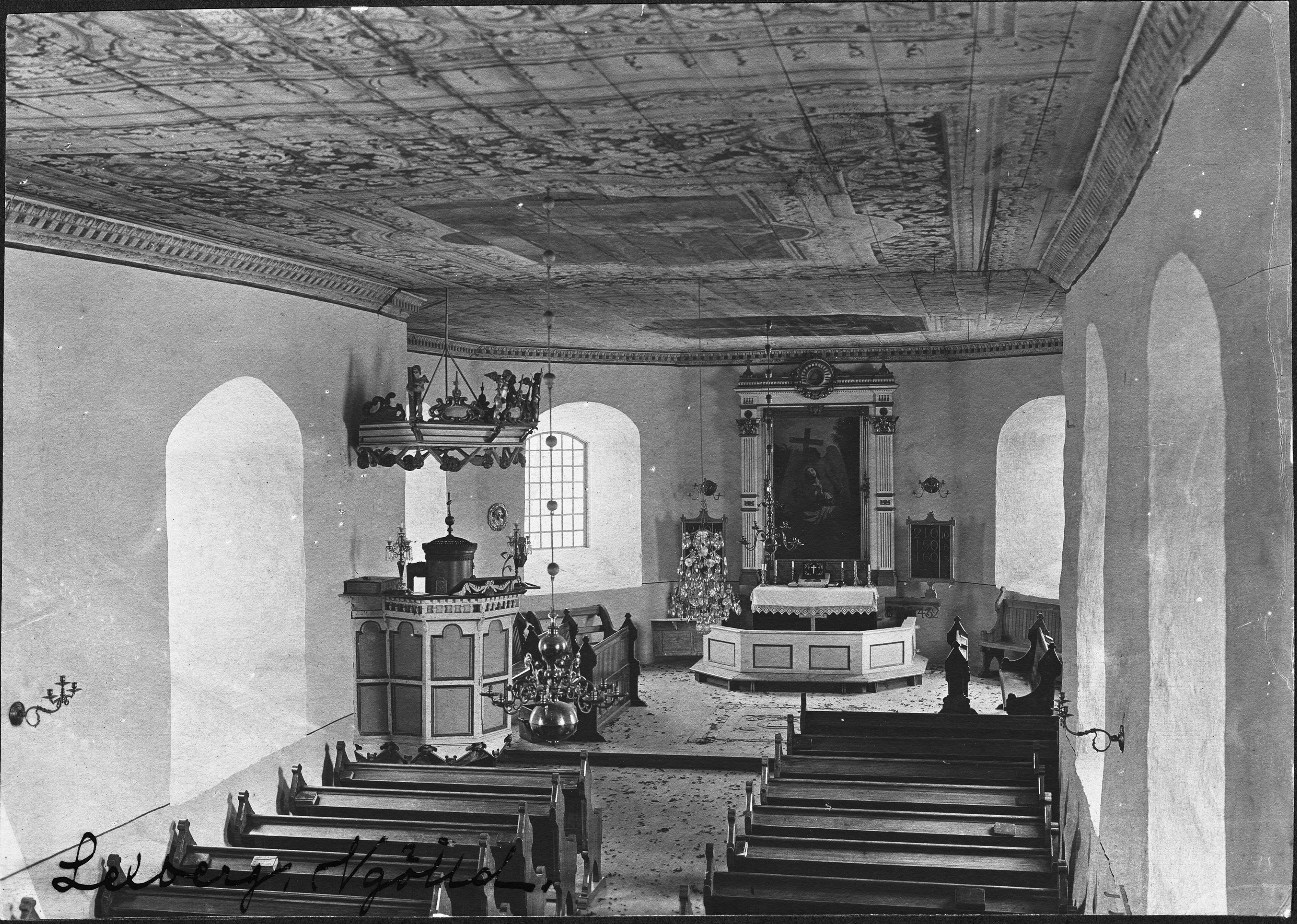 Ludvig Ericson, Leksbergs kyrka