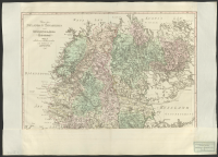Charta öfwer Nylands och Tavastehus samt Kymmenegårds höfdingedömen.[Kartografiskt material]