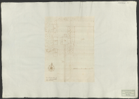 Gammal plan till Tistad, 1657. Belägen i Södermanland. Jönåkers härad. Bärbo socken..[Kartografiskt material]