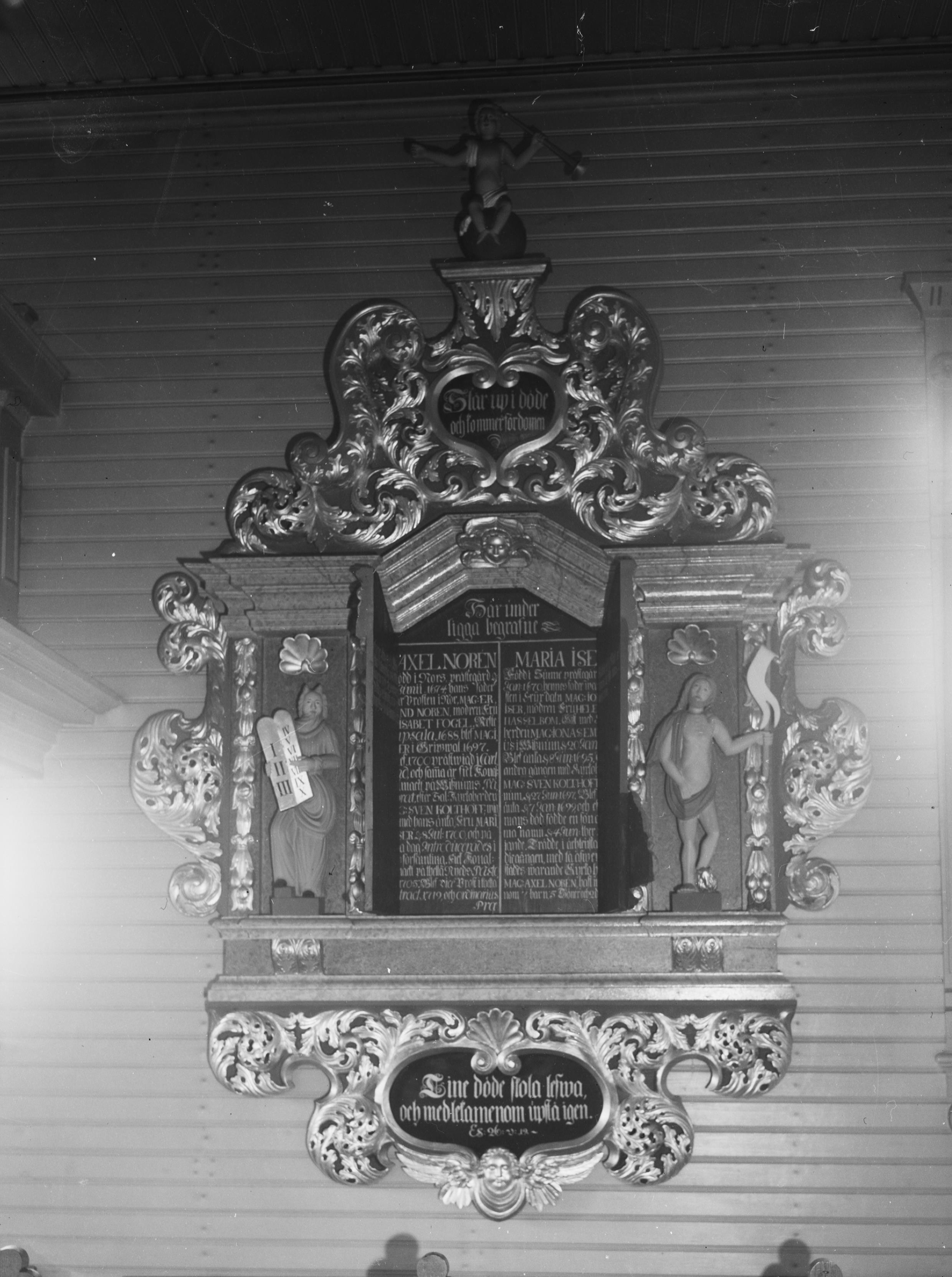 Olle Hellström, Nyeds kyrka