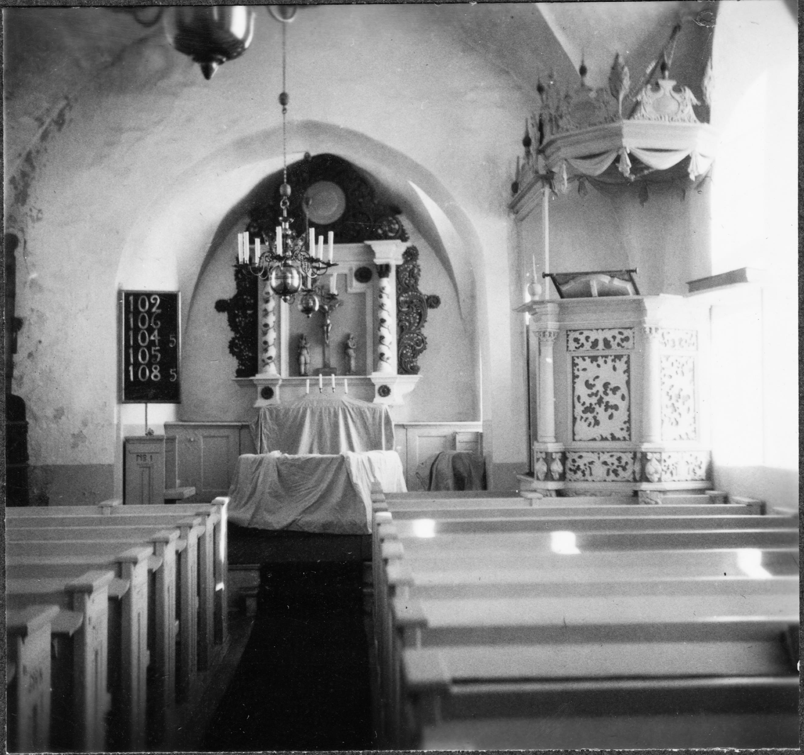 Olle Hellström, Marka kyrka