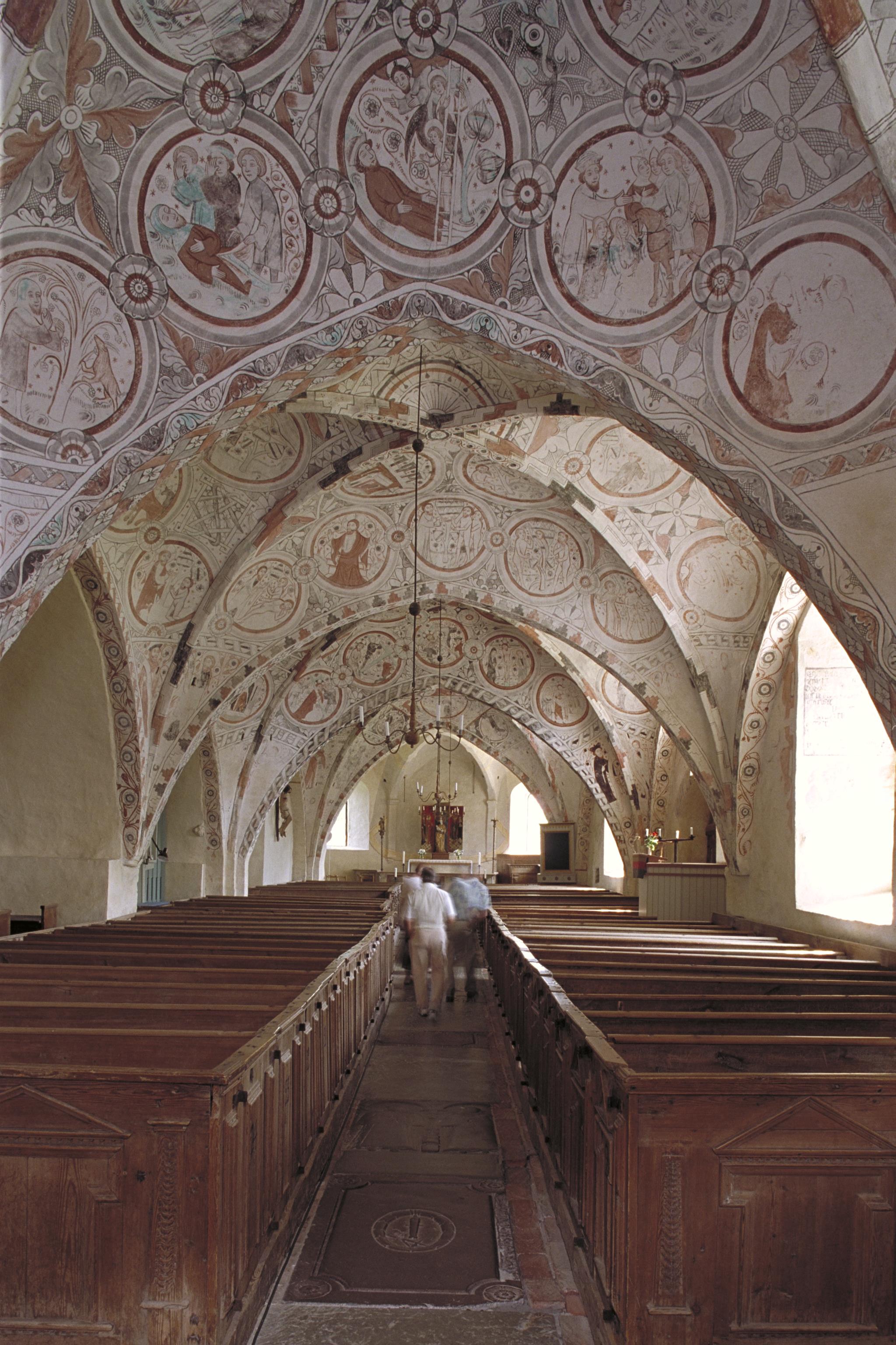 Bengt A Lundberg, Risinge gamla kyrka (Sankta Maria kyrka)