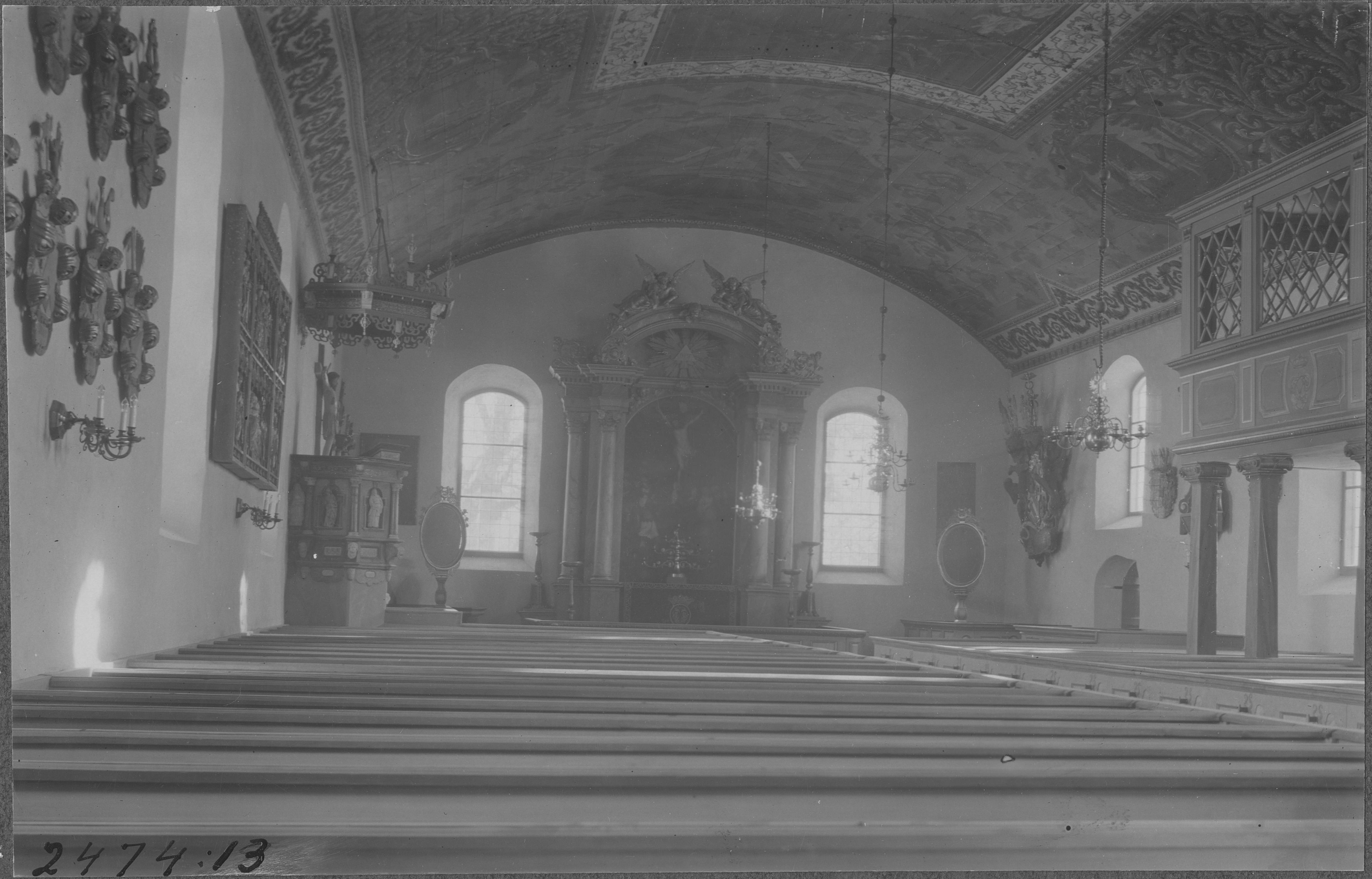 Erik Fant, Vists kyrka