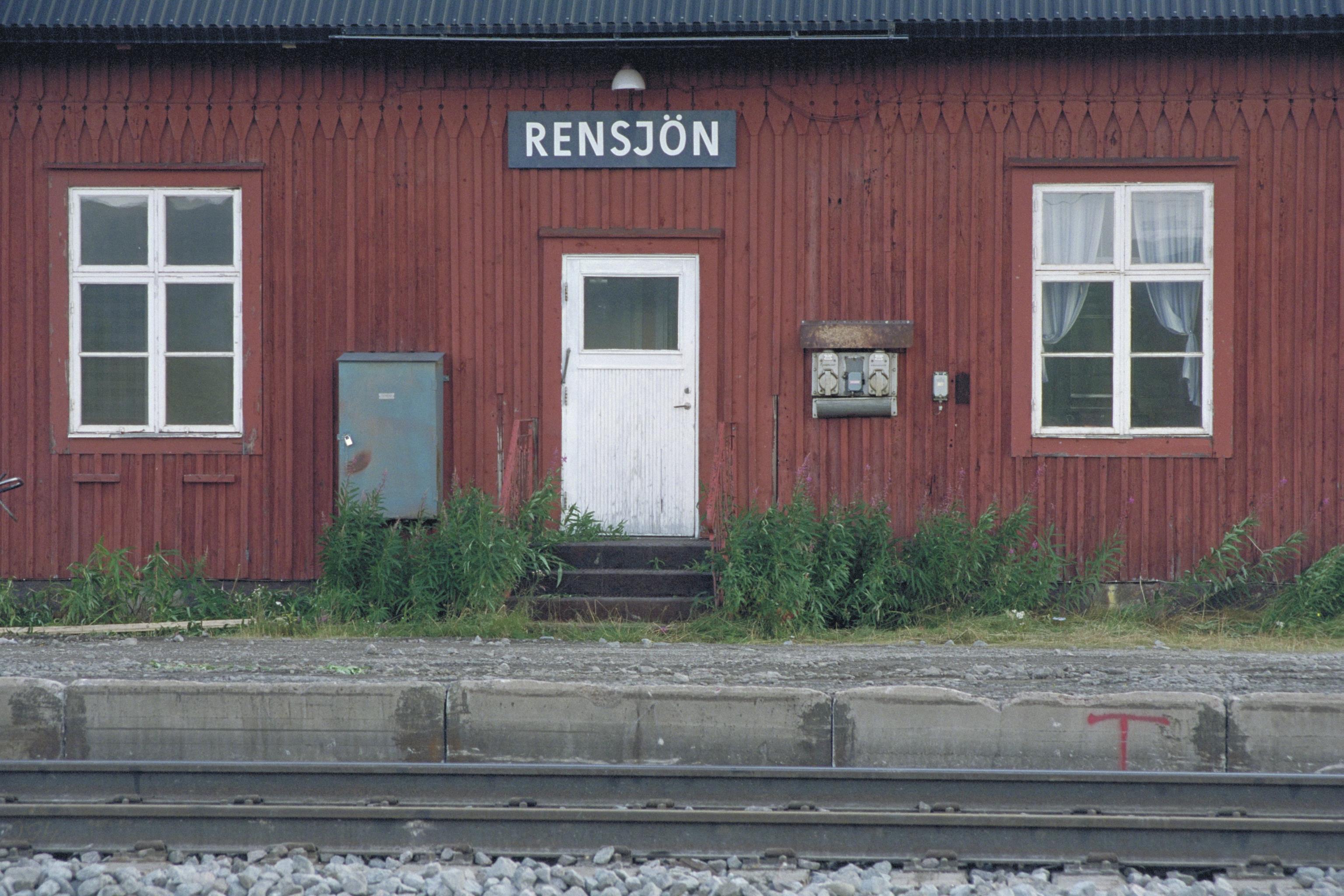 Bengt A Lundberg, Rensjöns station