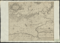 Niewe Passkaart Voor een gedeelte van de Oost-Zee ....[Kartografiskt material]