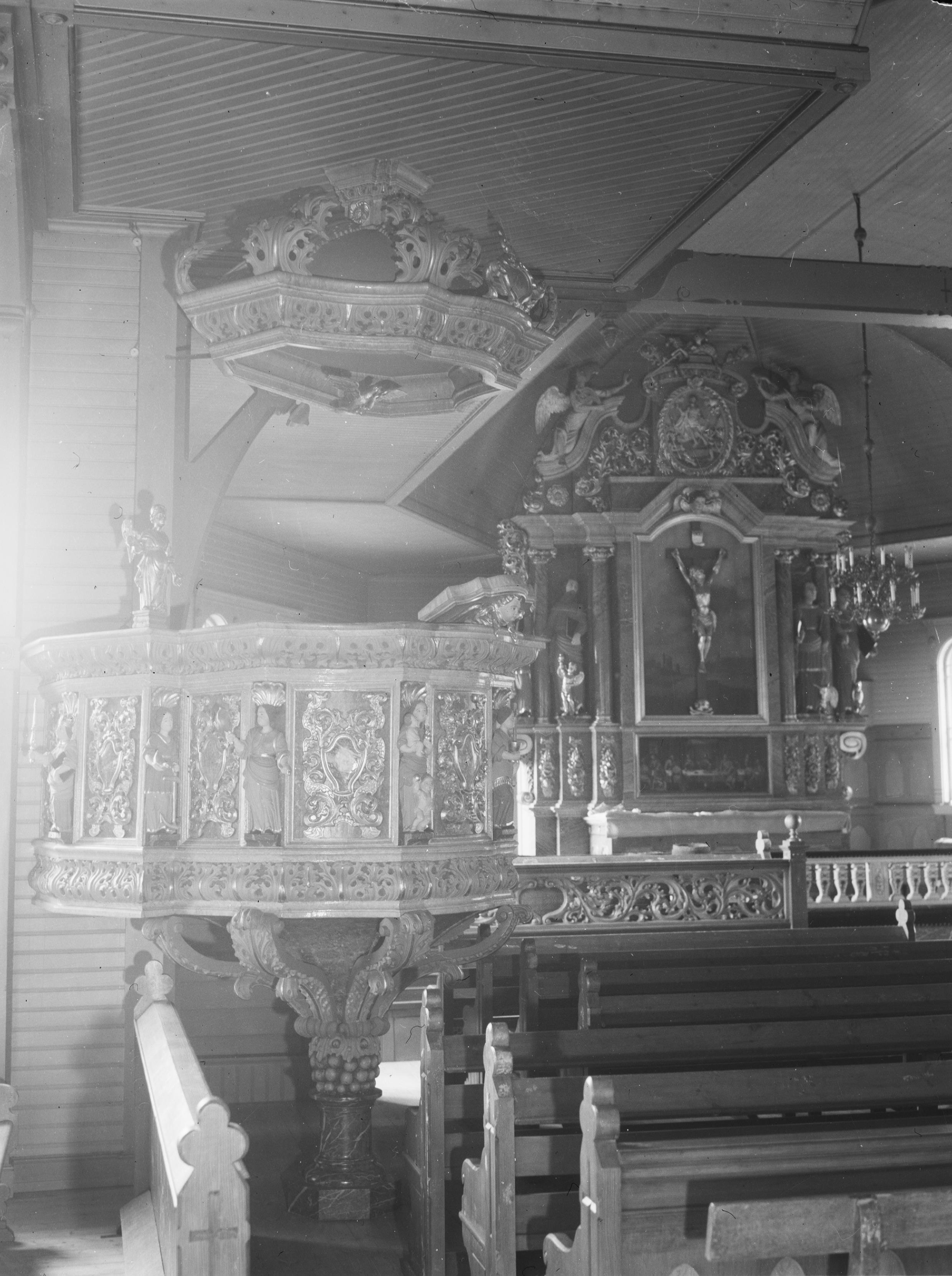 Olle Hellström, Nyeds kyrka