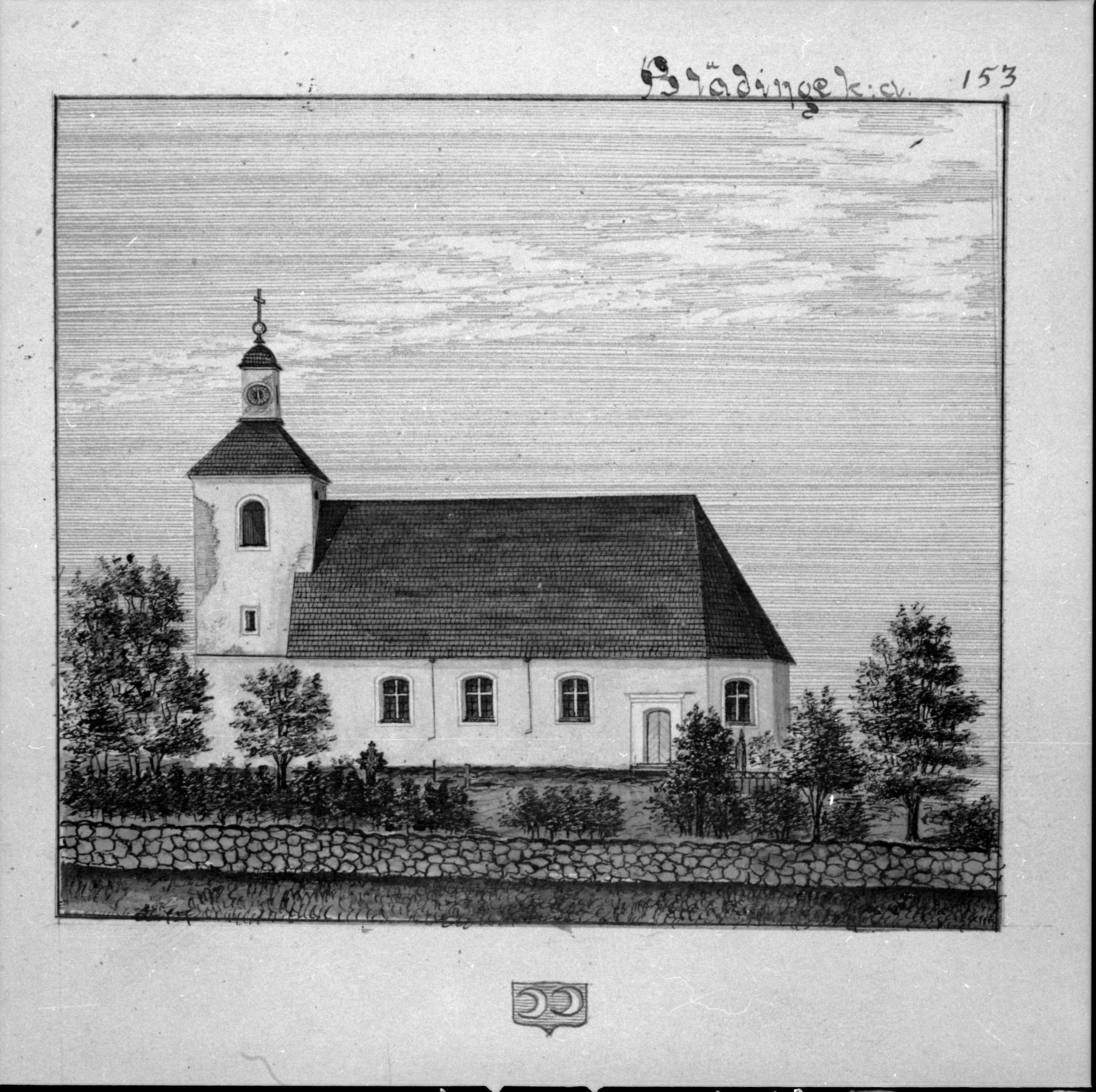 Nils Lagergren, Blädinge kyrka