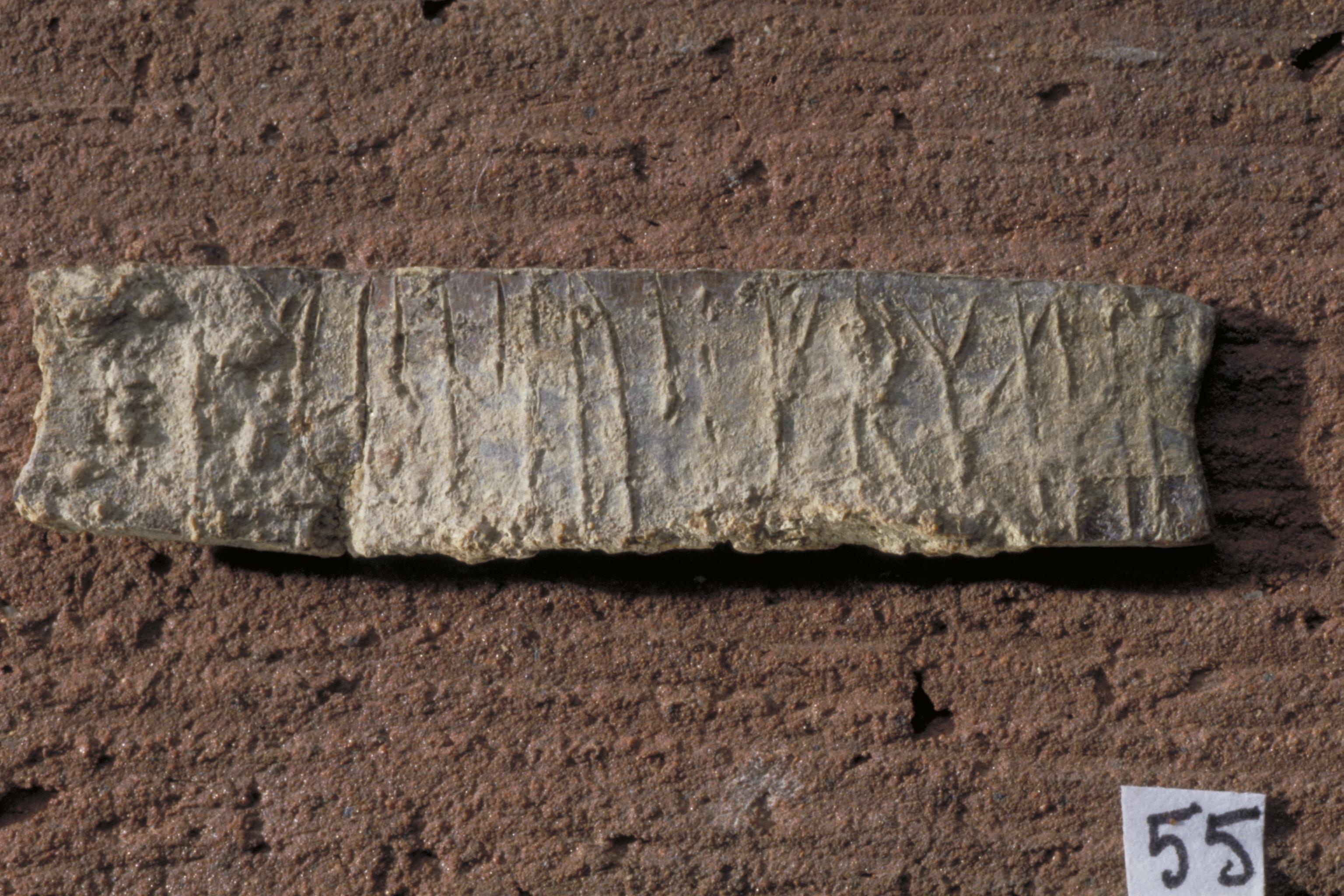 Bengt A Lundberg, Kat nr 055 Amulett av bly, från Danmark