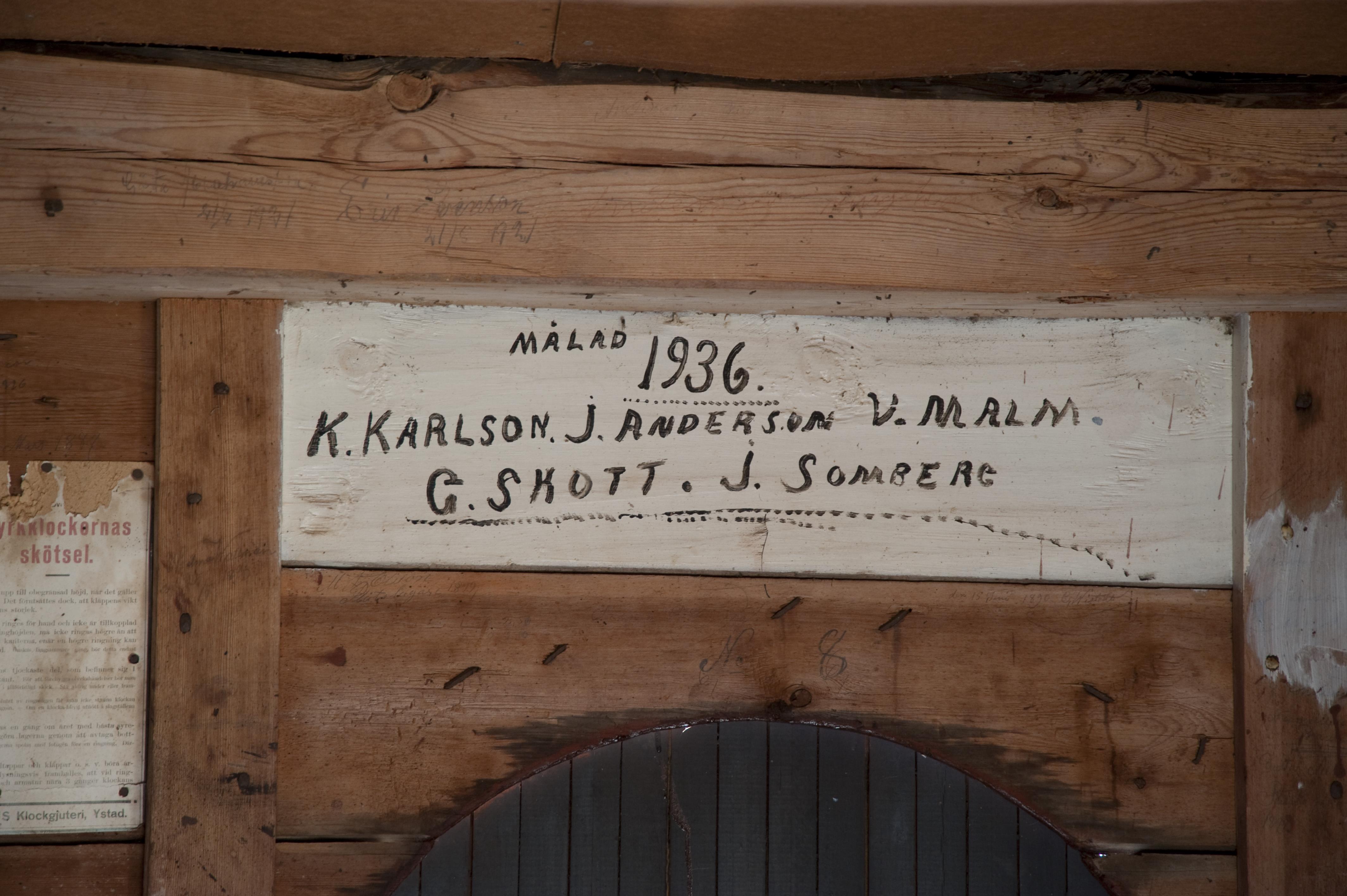 Bengt A Lundberg, Tidersrums kyrka