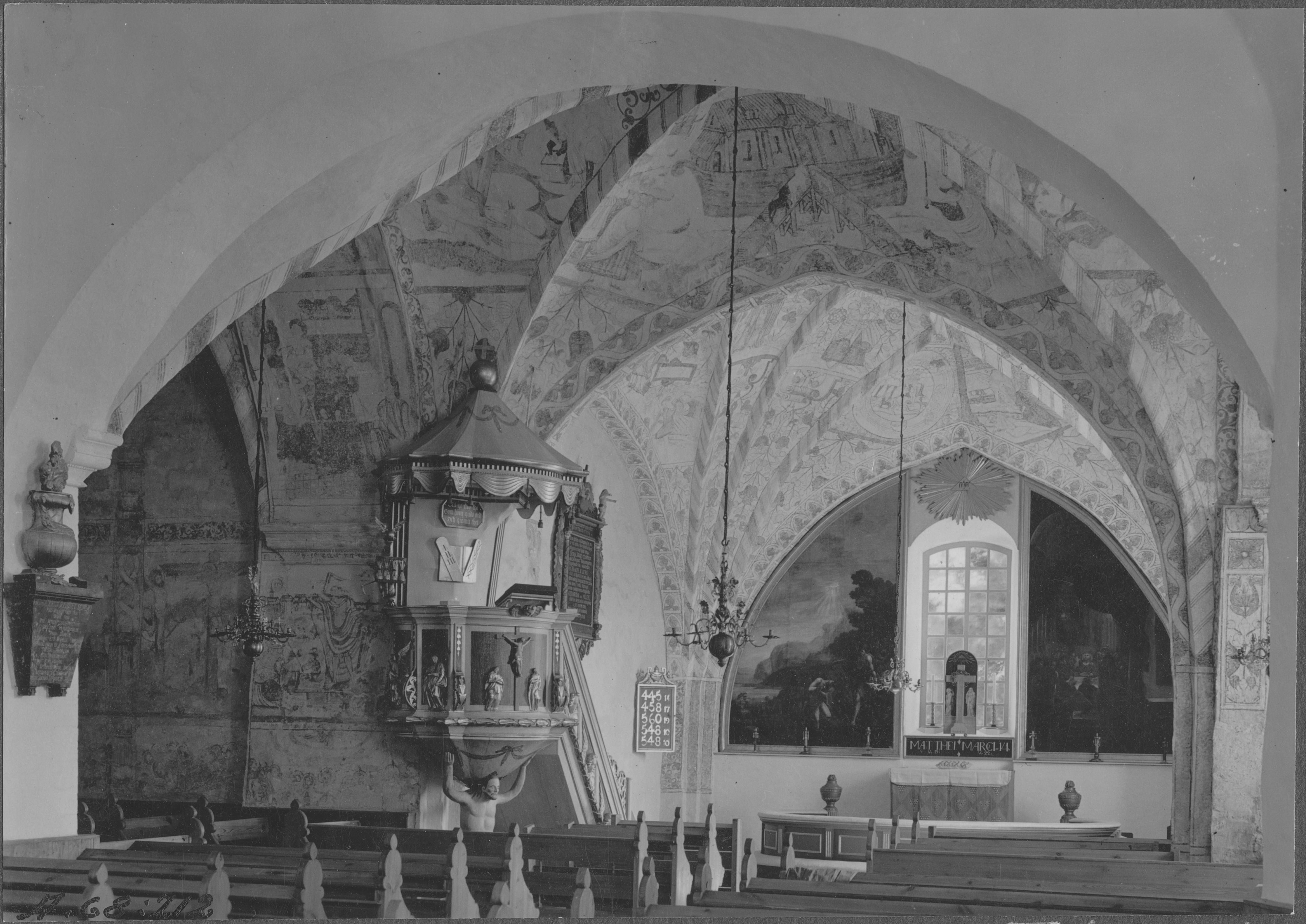 Iwar Anderson, Vårdsbergs kyrka