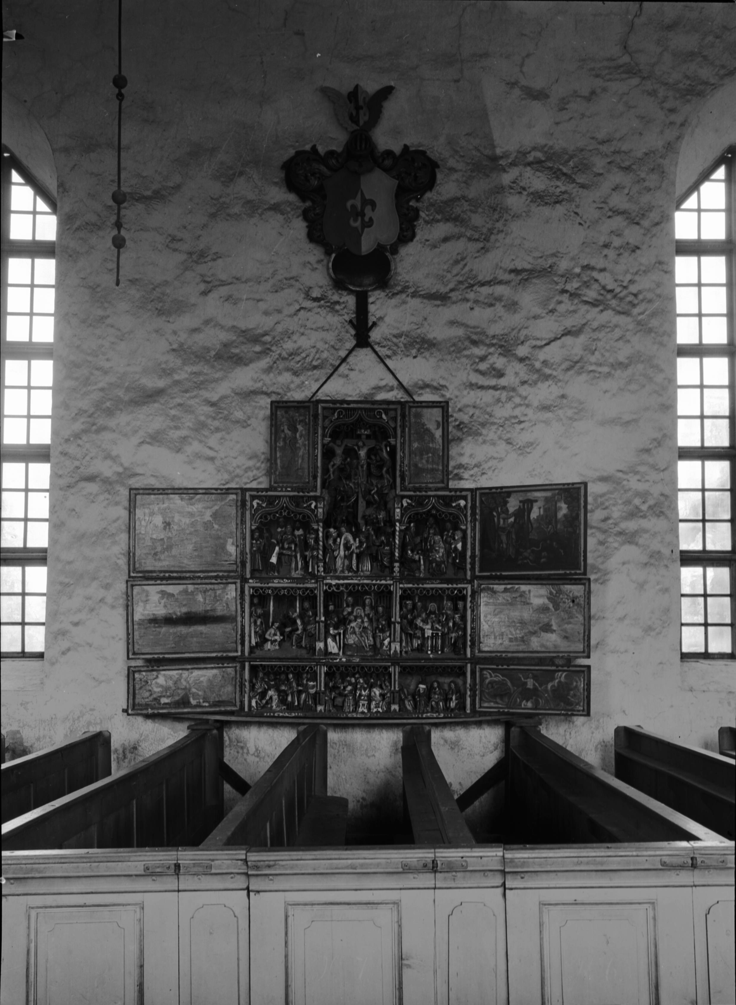 Bertil Berthelson, Ovikens gamla kyrka