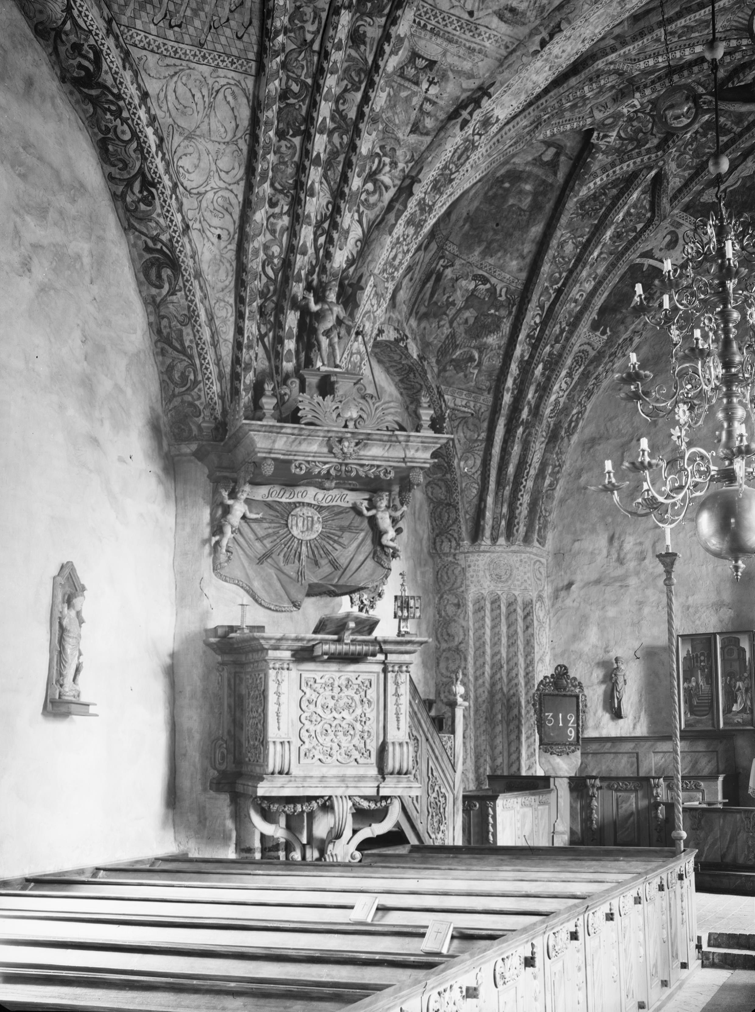 Iwar Anderson, Valö kyrka
