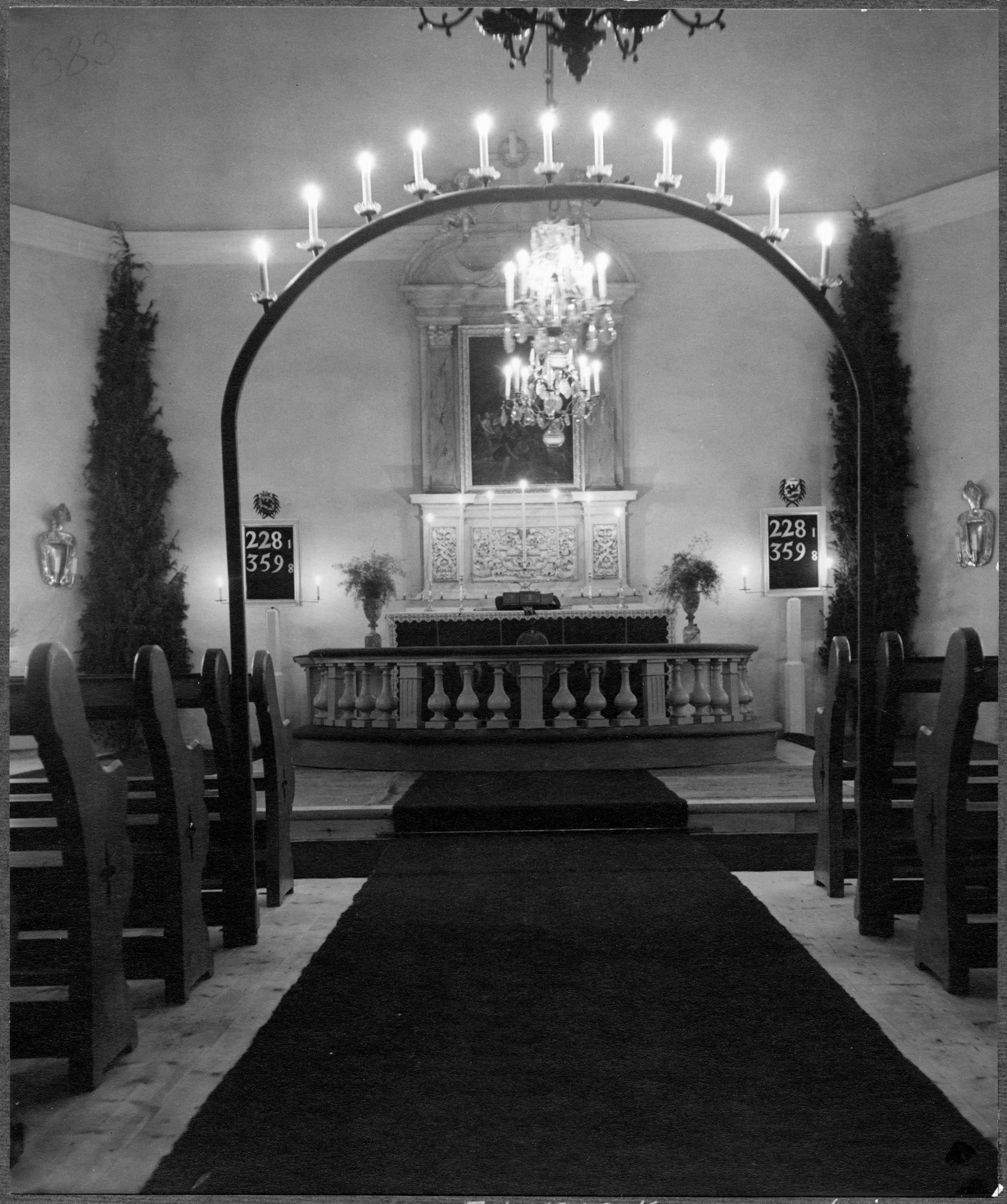 Axel Andersson, Trosa Stadsförsamlings kyrka