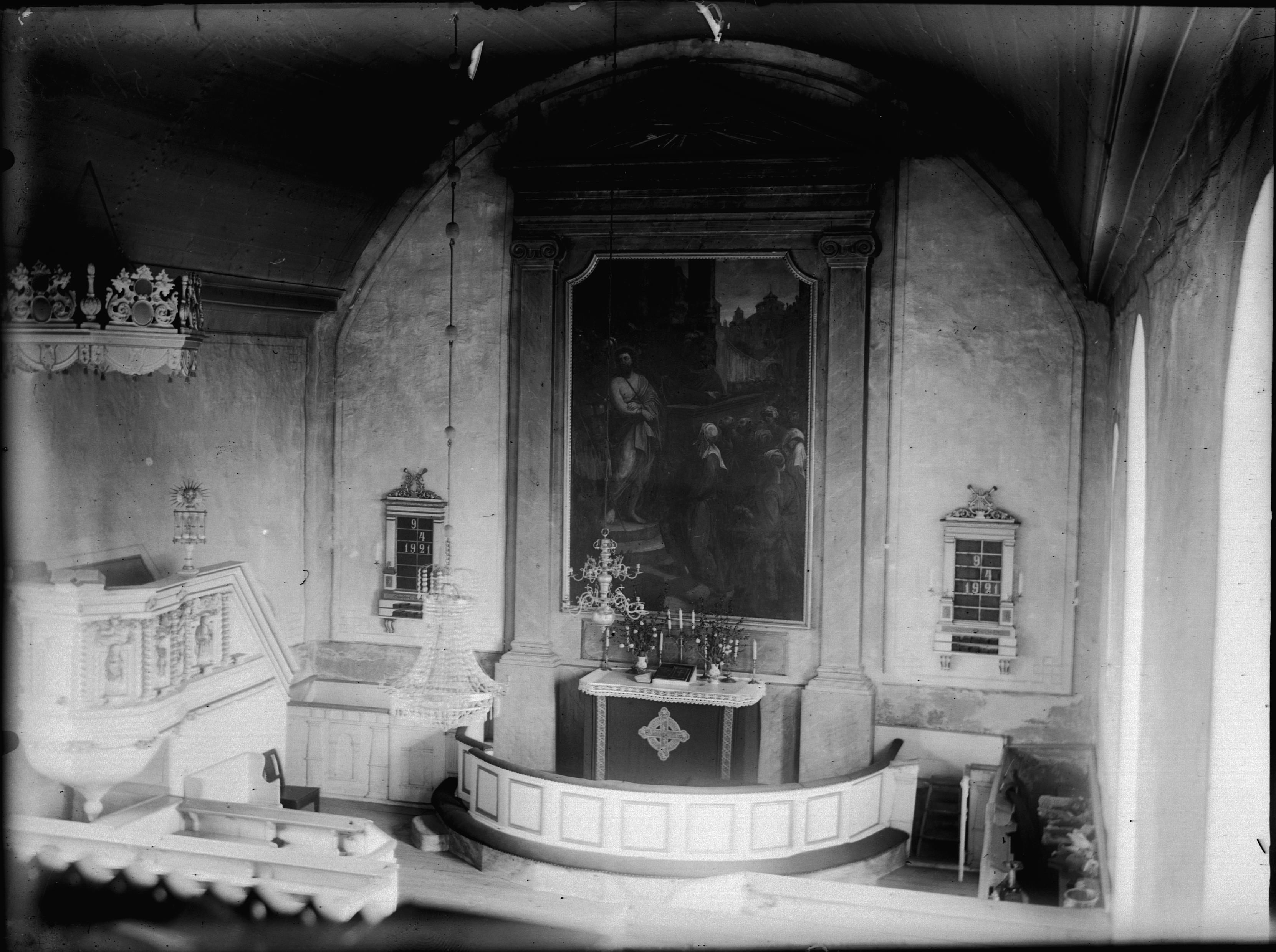 Oscar Svensson, Lekaryds kyrka