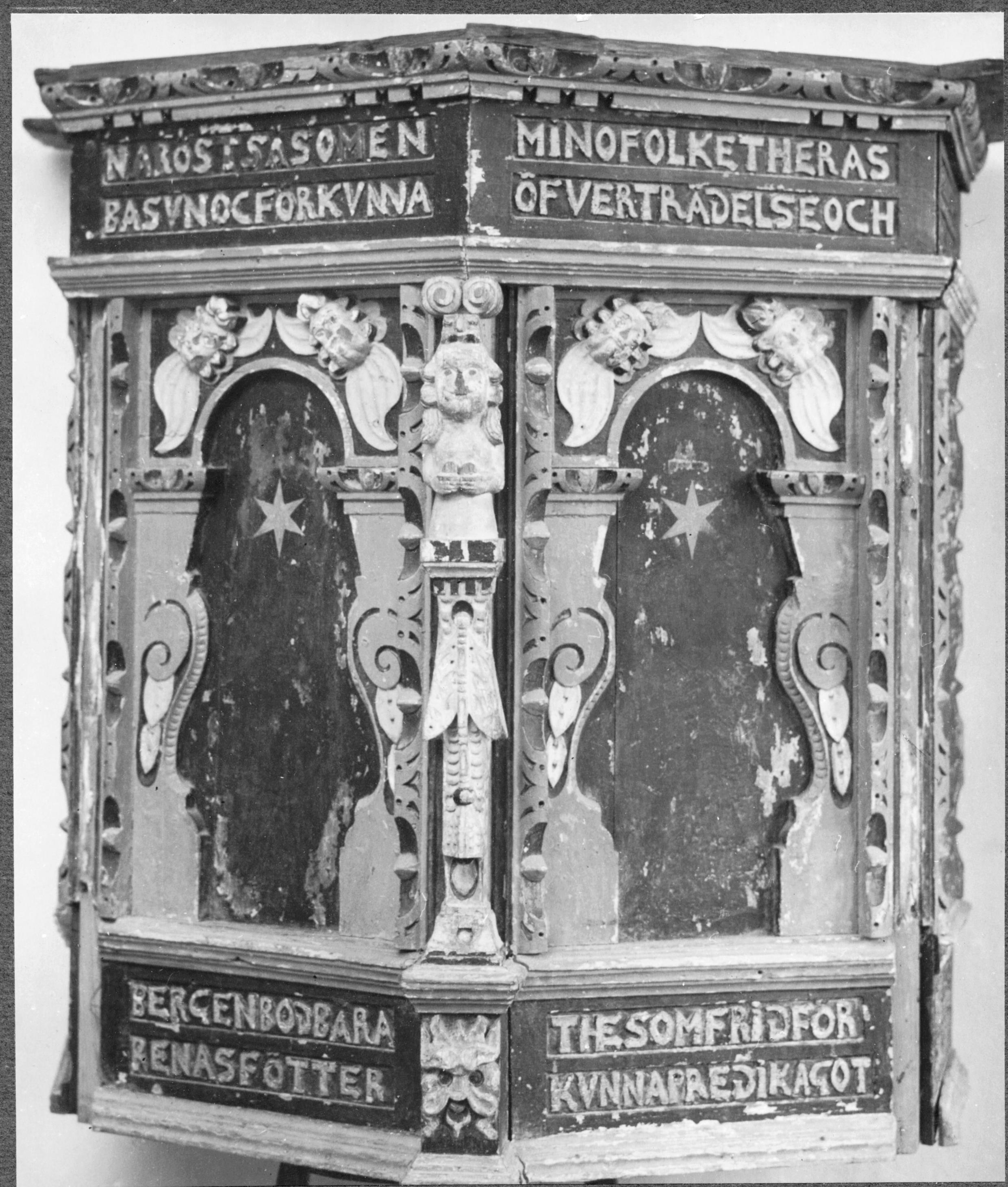 Sven Wahlgren, Hjälmseryds gamla kyrka