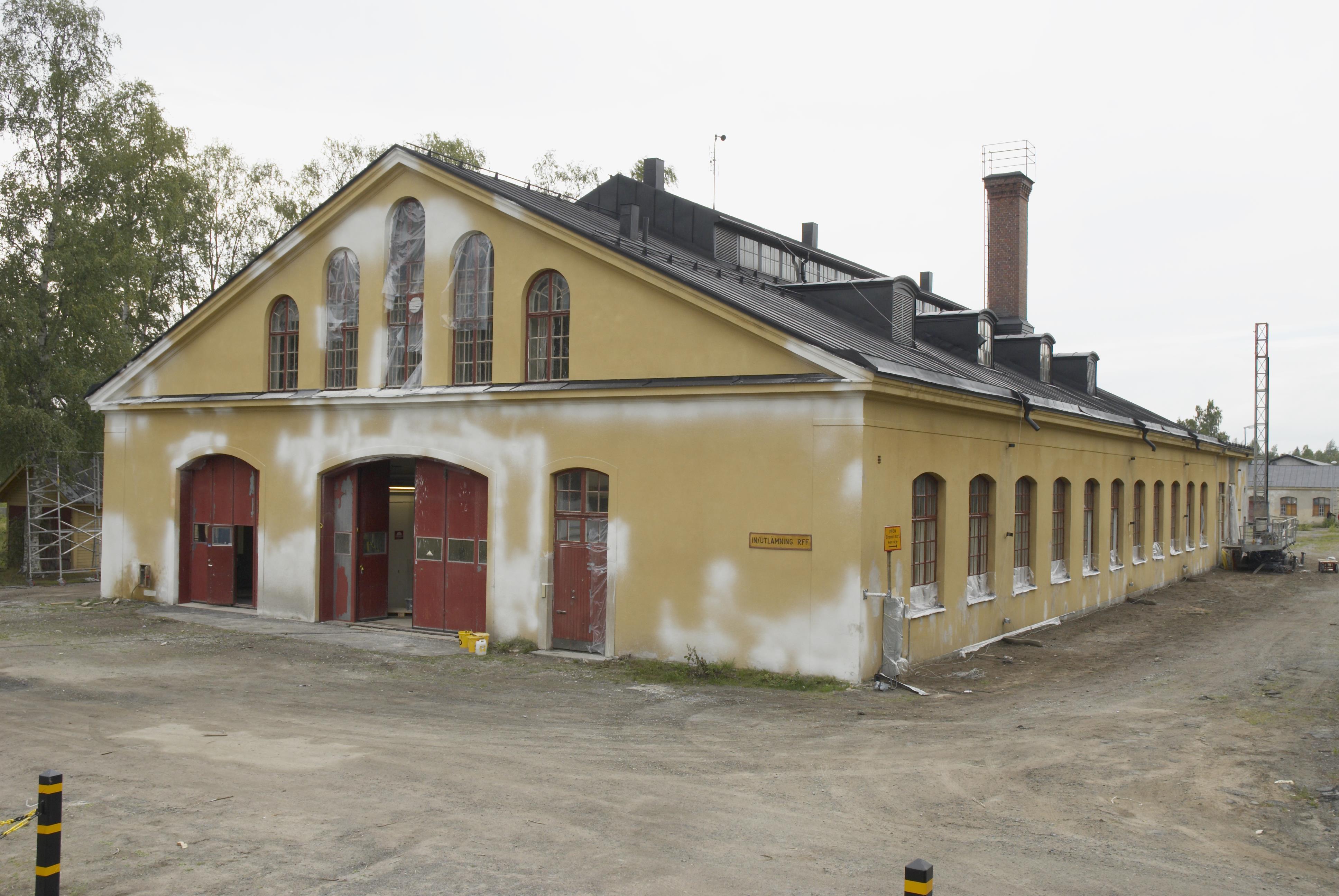 Bengt A Lundberg, Boden tygstation (Trångforsområdet)