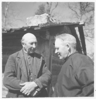 Burs två gutar i samspråk