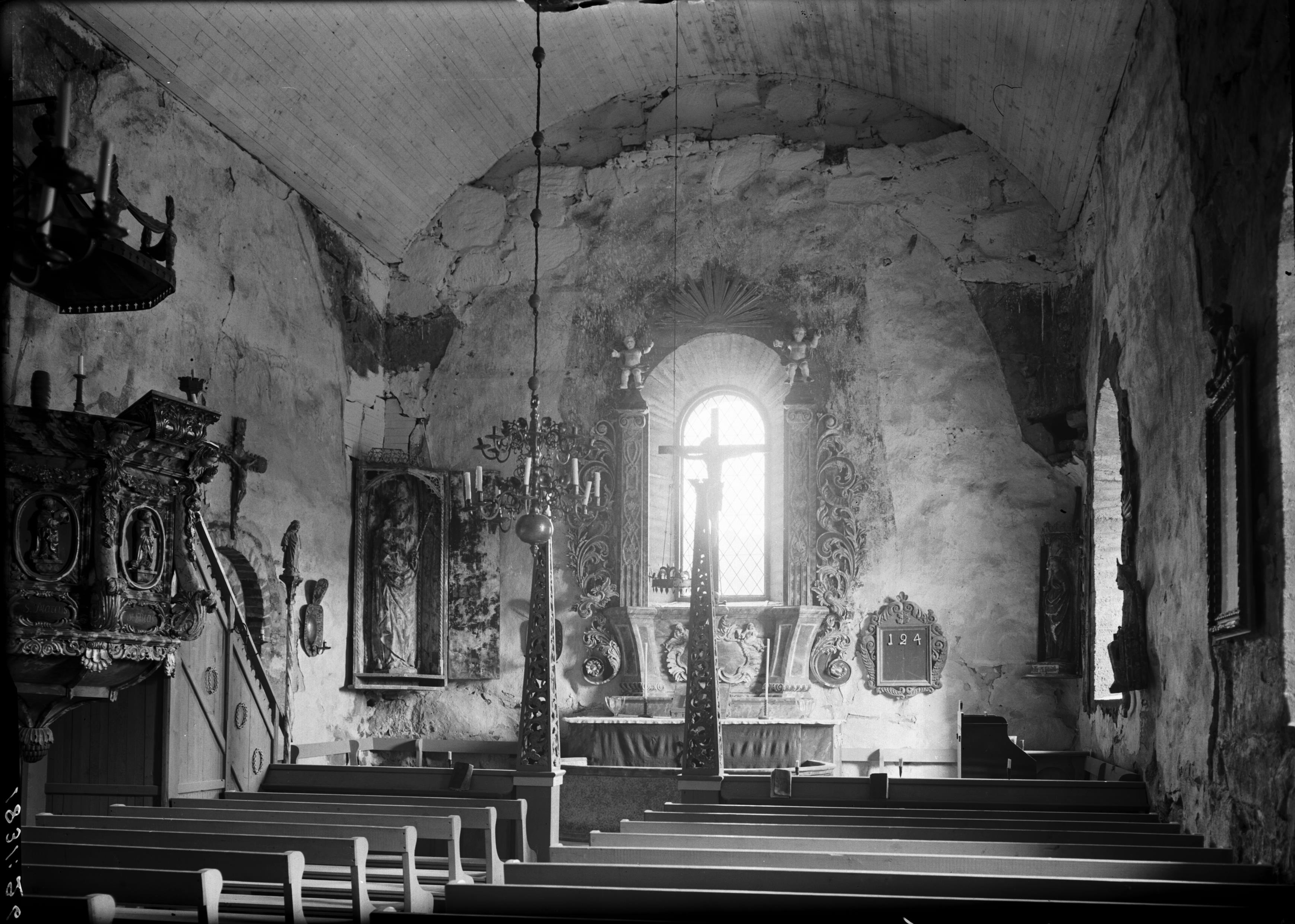 Henrik Cornell, Lidens gamla kyrka