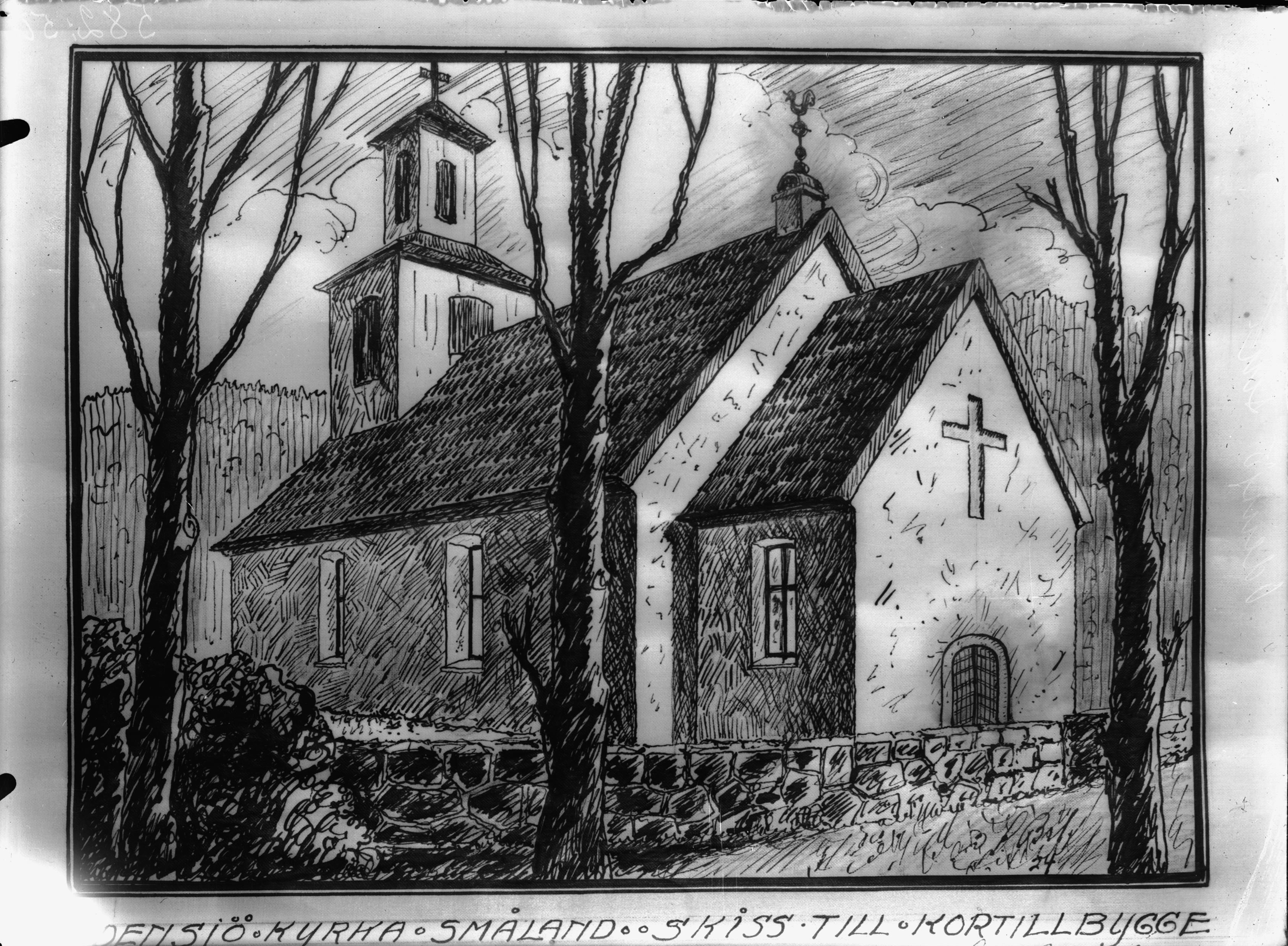 Sven Brandel, Odensjö kyrka