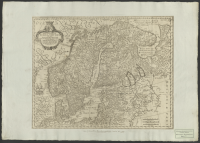 Tabula exactissima regnorum Sueciæ et norvegiæ nec non Maris universi orientalis ....[Kartografiskt material]