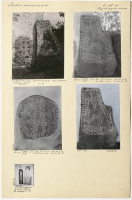 Lids kyrkogård. Runsignum Sö 128 och Sö 129