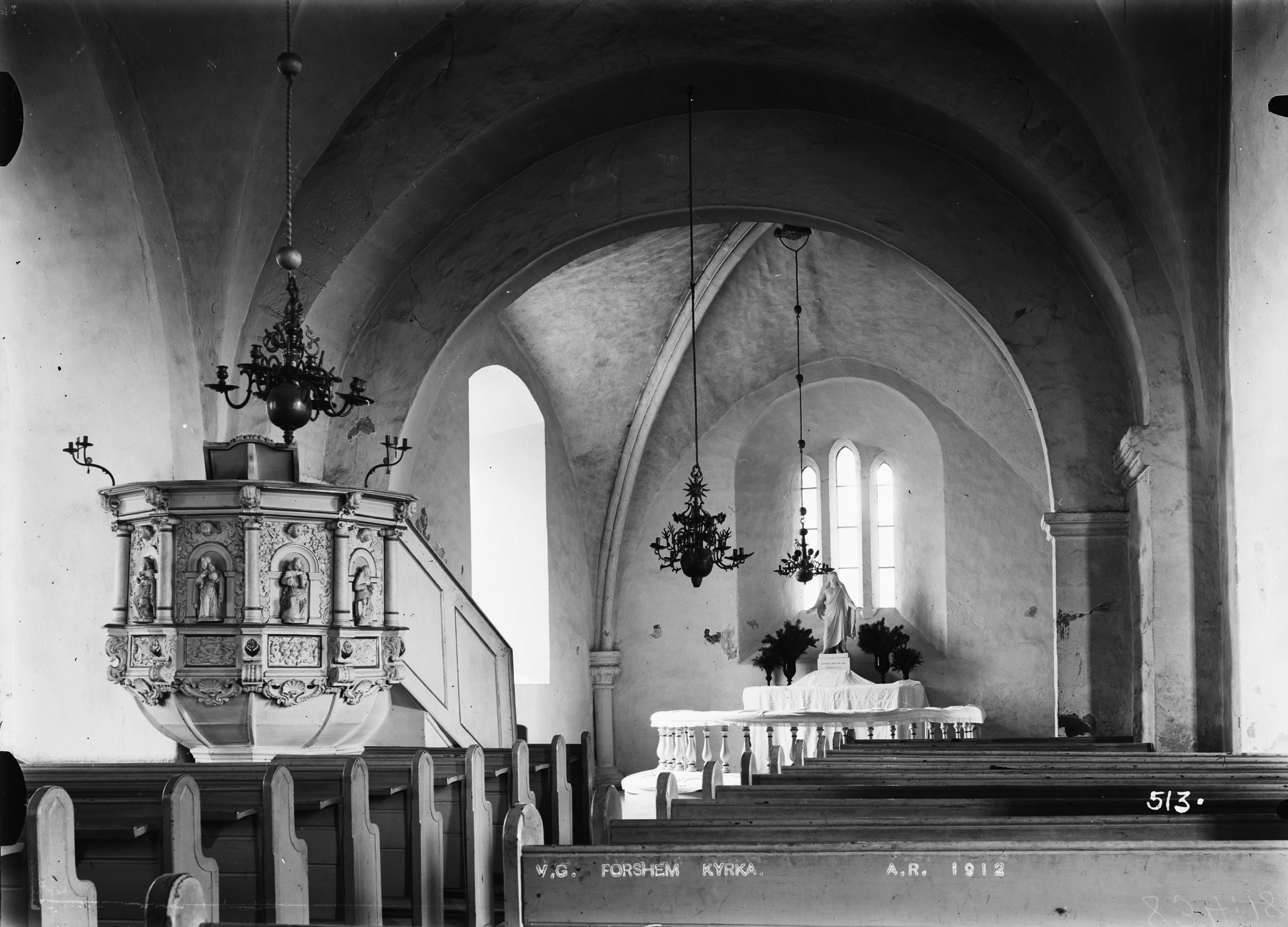 Anders Roland, Forshems kyrka