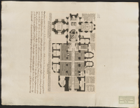 Grundritning af Riddareholmskyrkan och det kongliga Gustavianska Graf choret, vid högst salig Konung Adolph Fredrichs bisättning och begrafning..[Bild]