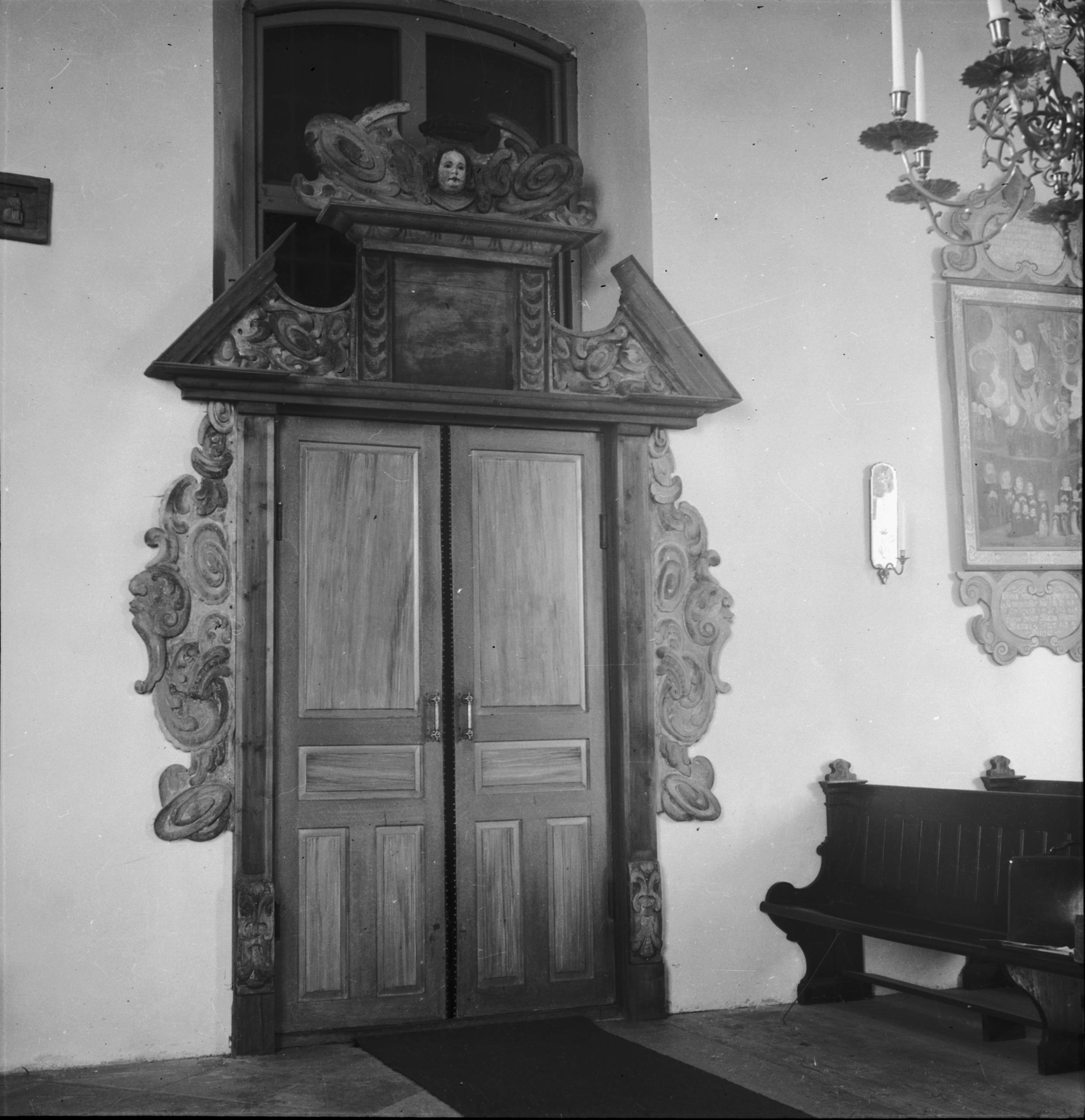 Ivar Schnell, Gåsinge kyrka