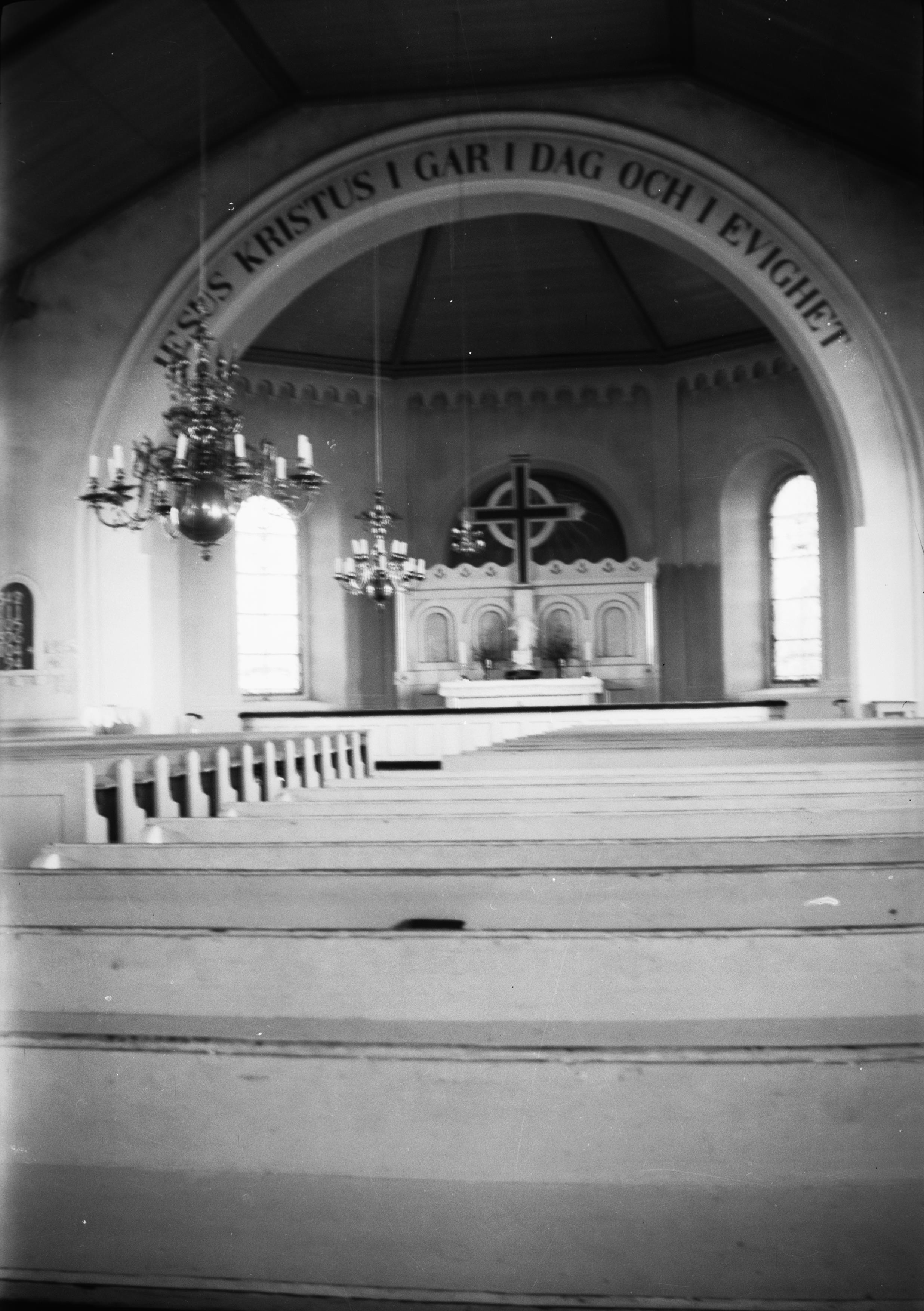 Axel Forssén, Öxabäcks kyrka