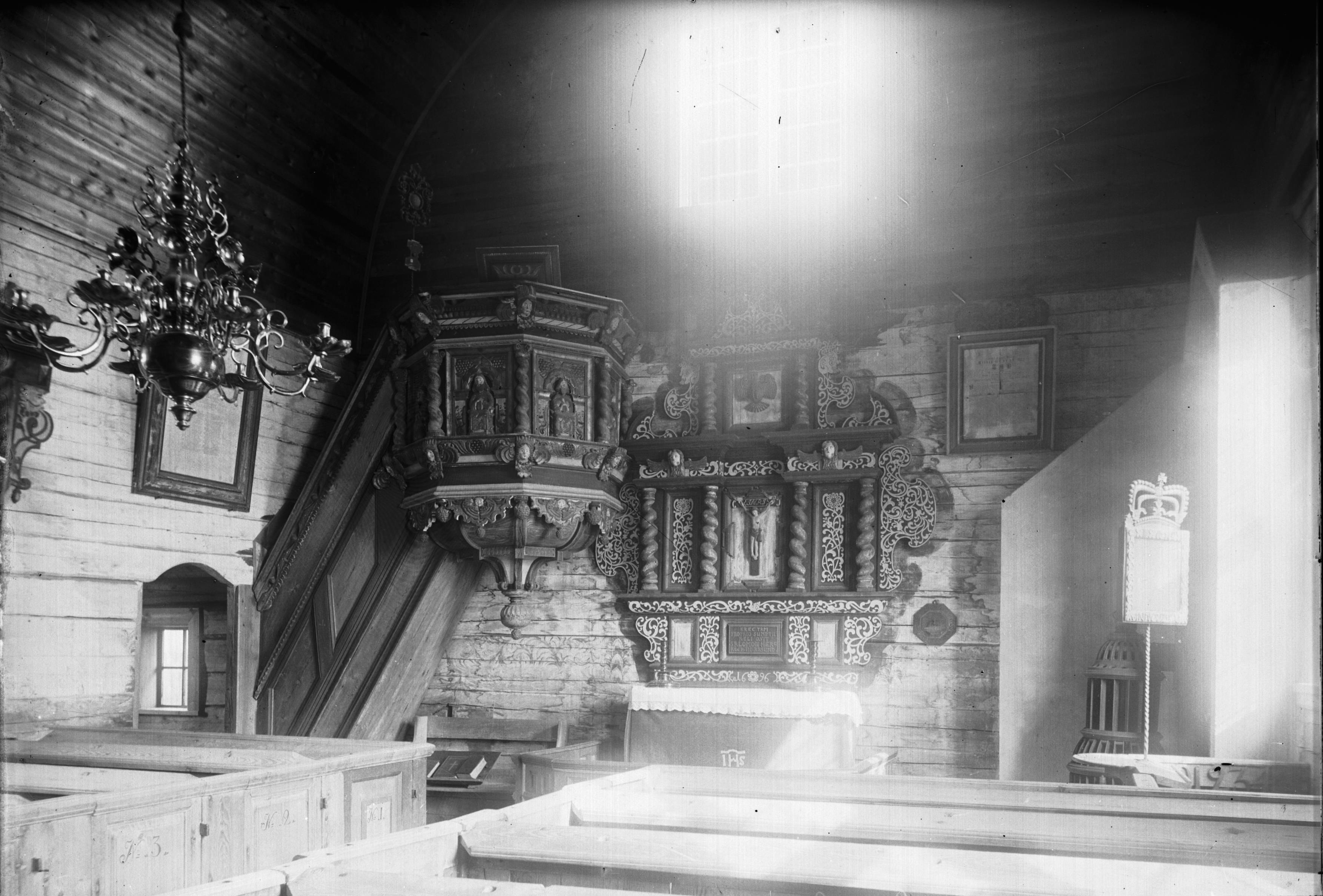 Sigurd Curman, Håsjö gamla kyrka