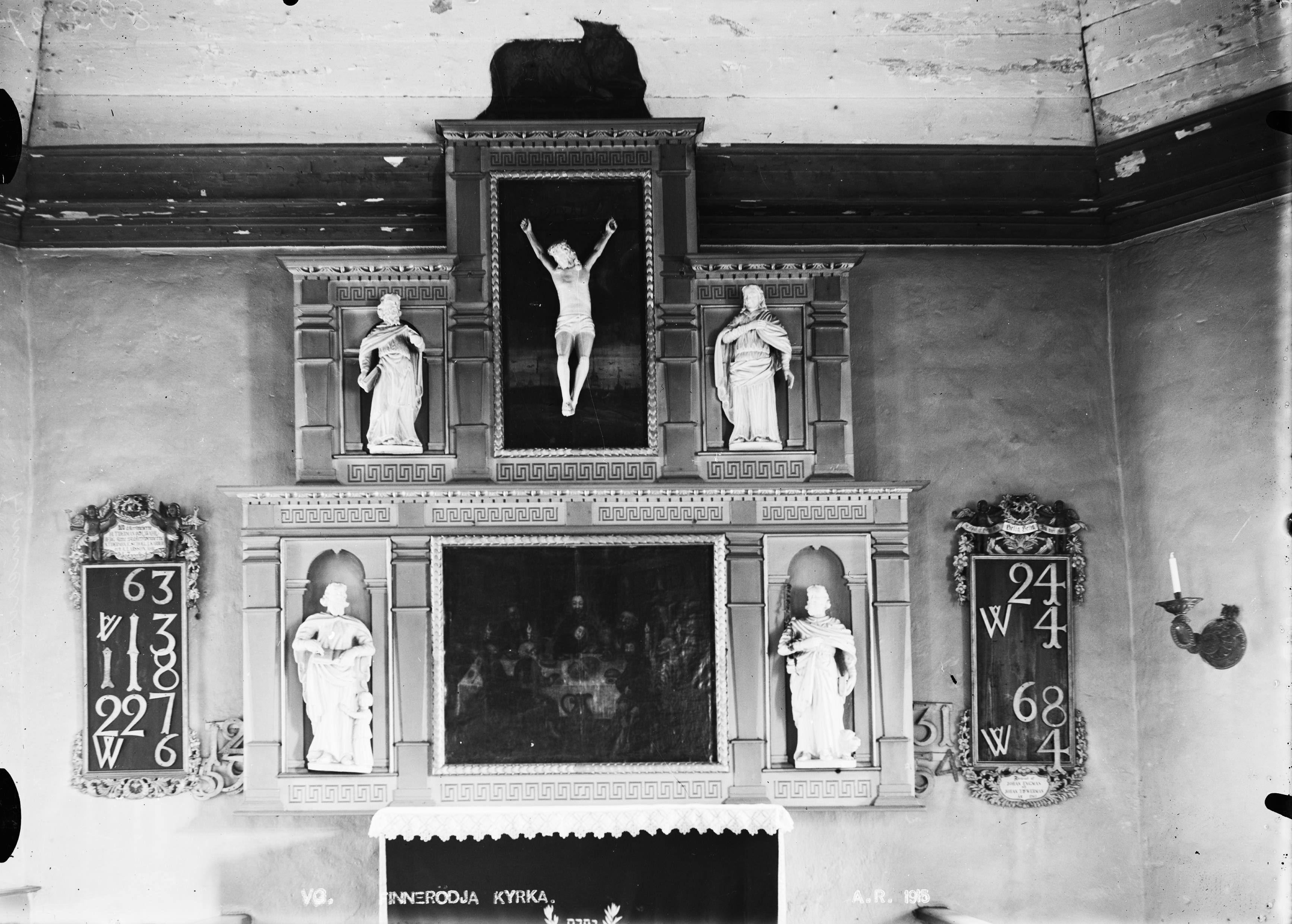 Anders Roland, Finnerödja kyrka