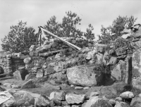 Möne, Södra Vånga kyrkoruin