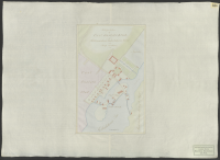 Belägenheten af Carl Gustafs bruk, uti Södermanland, Wester Rekarne härad och Fors socken.[Kartografiskt material]