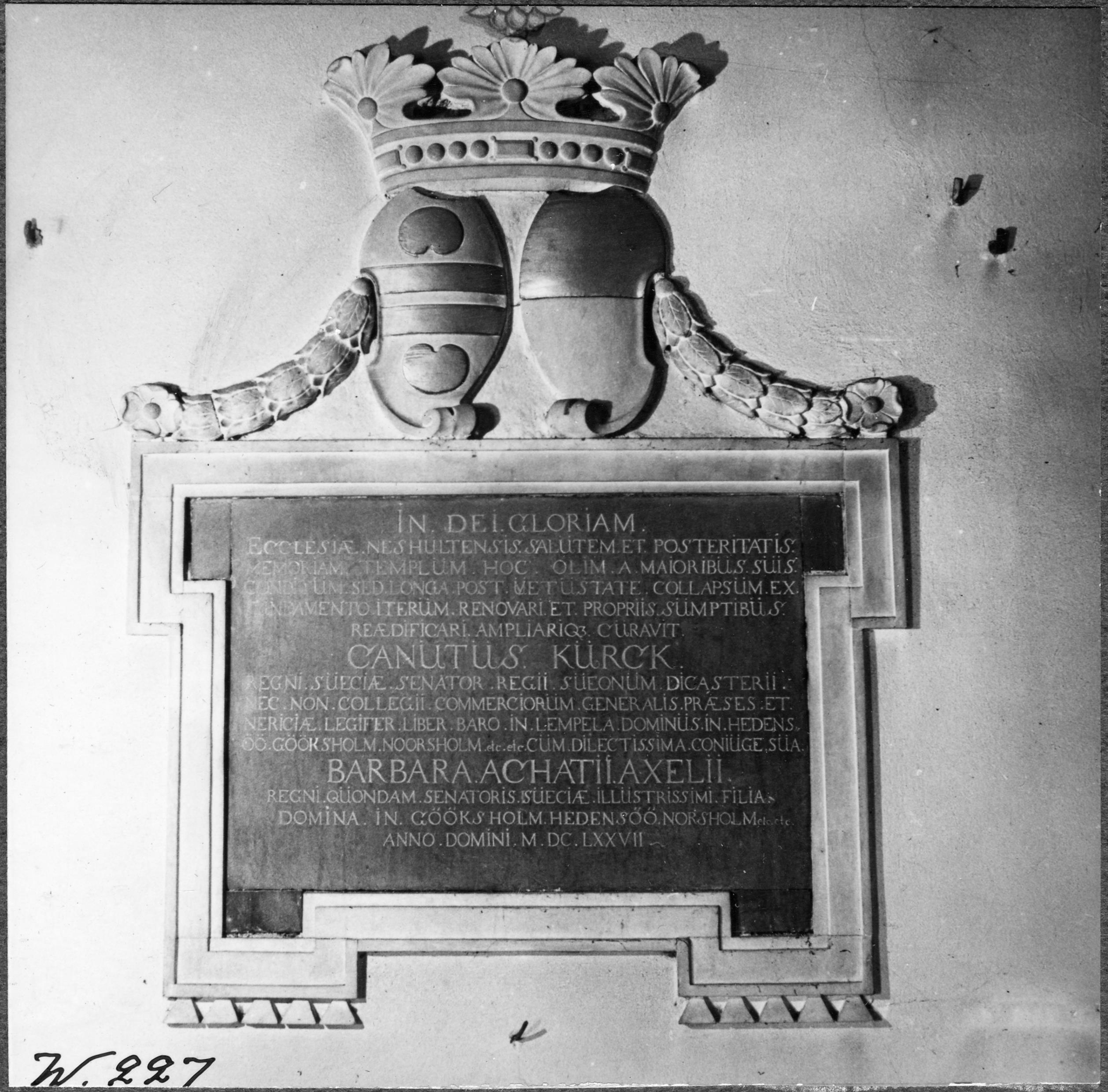 Ivar Schnell, Näshulta kyrka