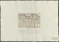 Project til General Plan för Qwallestads Sätesgård.[Bild]