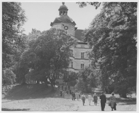 Skoklosters slott från trädgårdssidan