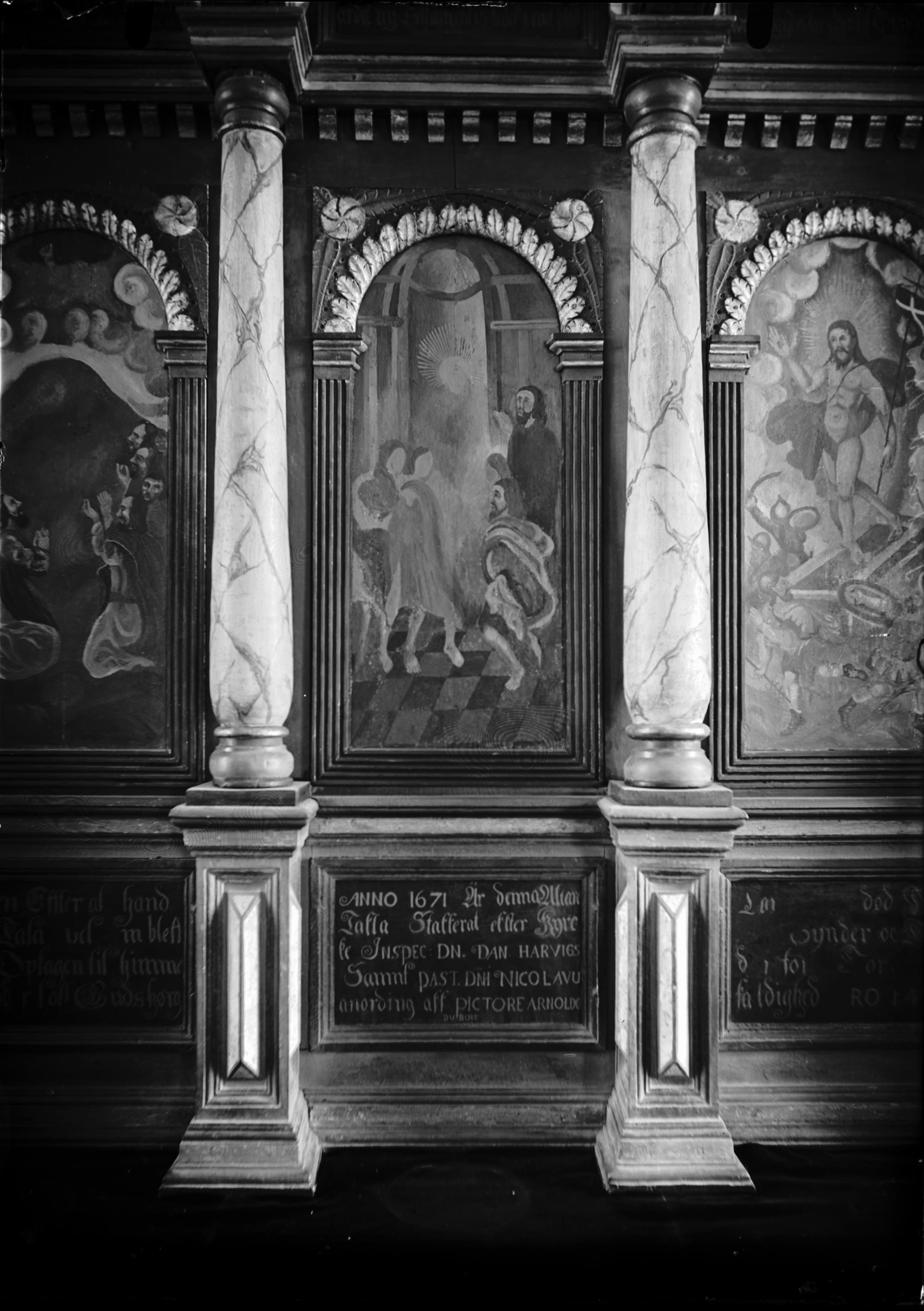 Axel Forssén, Spekeröds kyrka