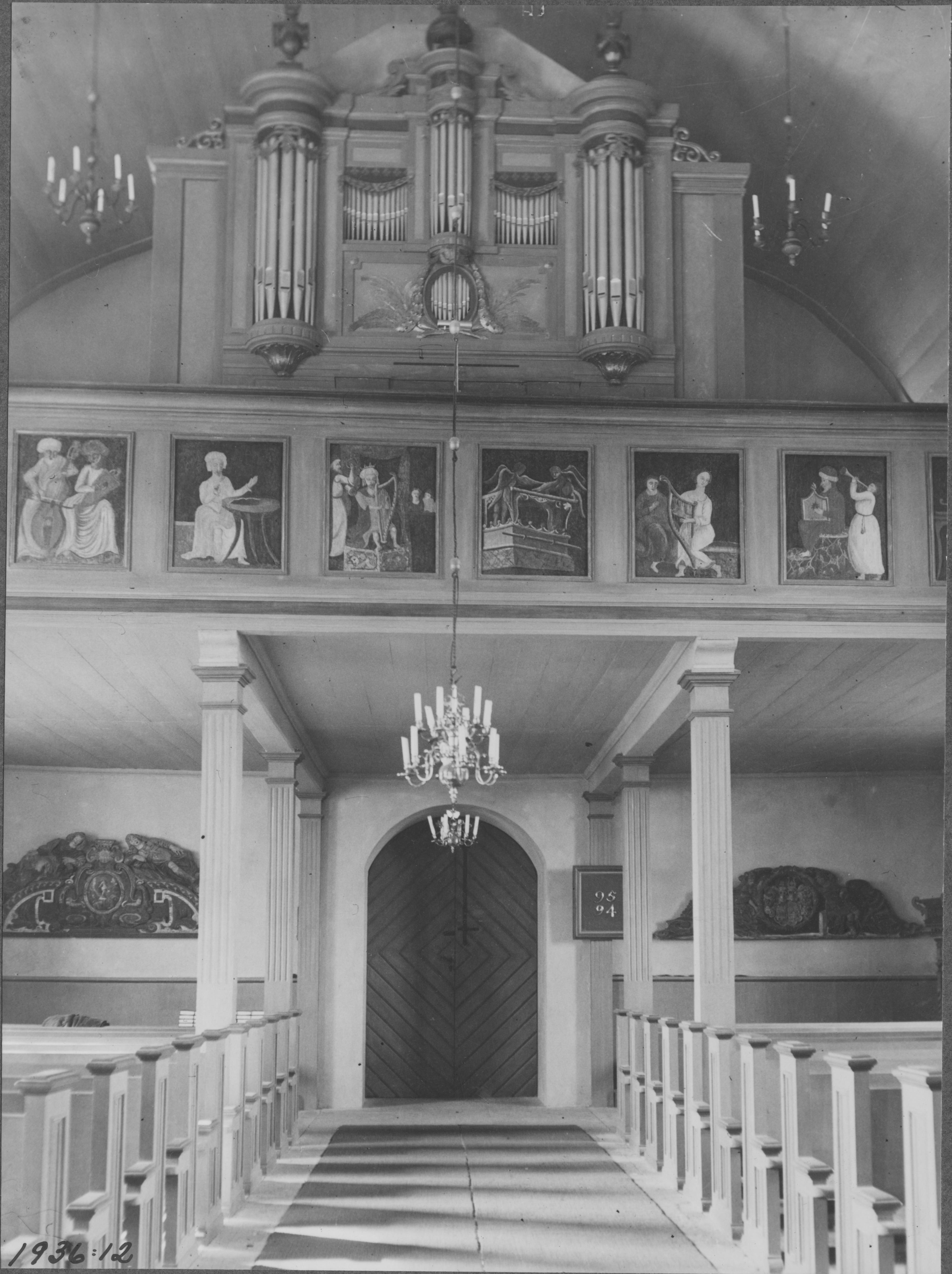 Einar Erici, Rystads kyrka