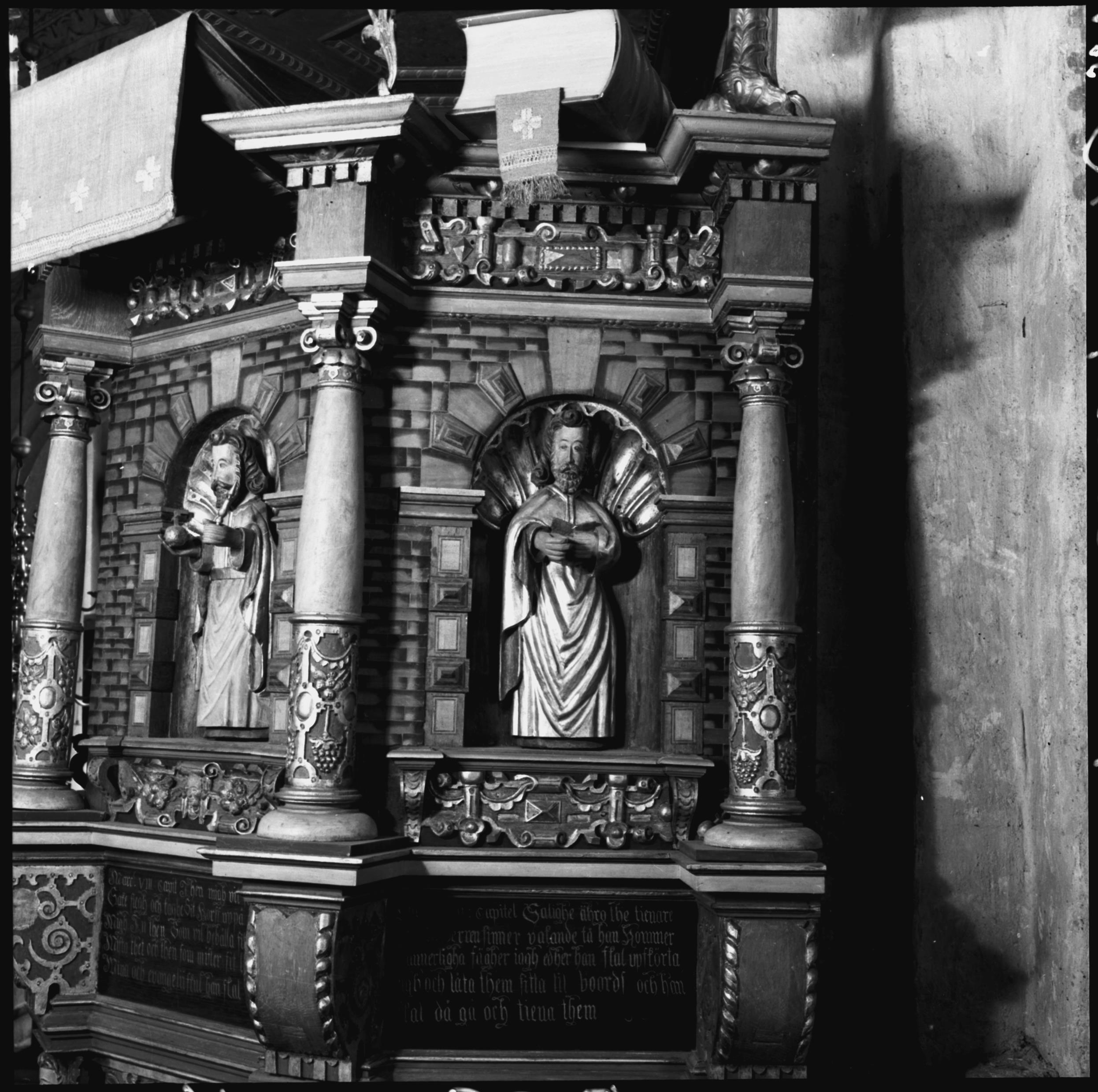 Nils Lagergren, Glanshammars kyrka