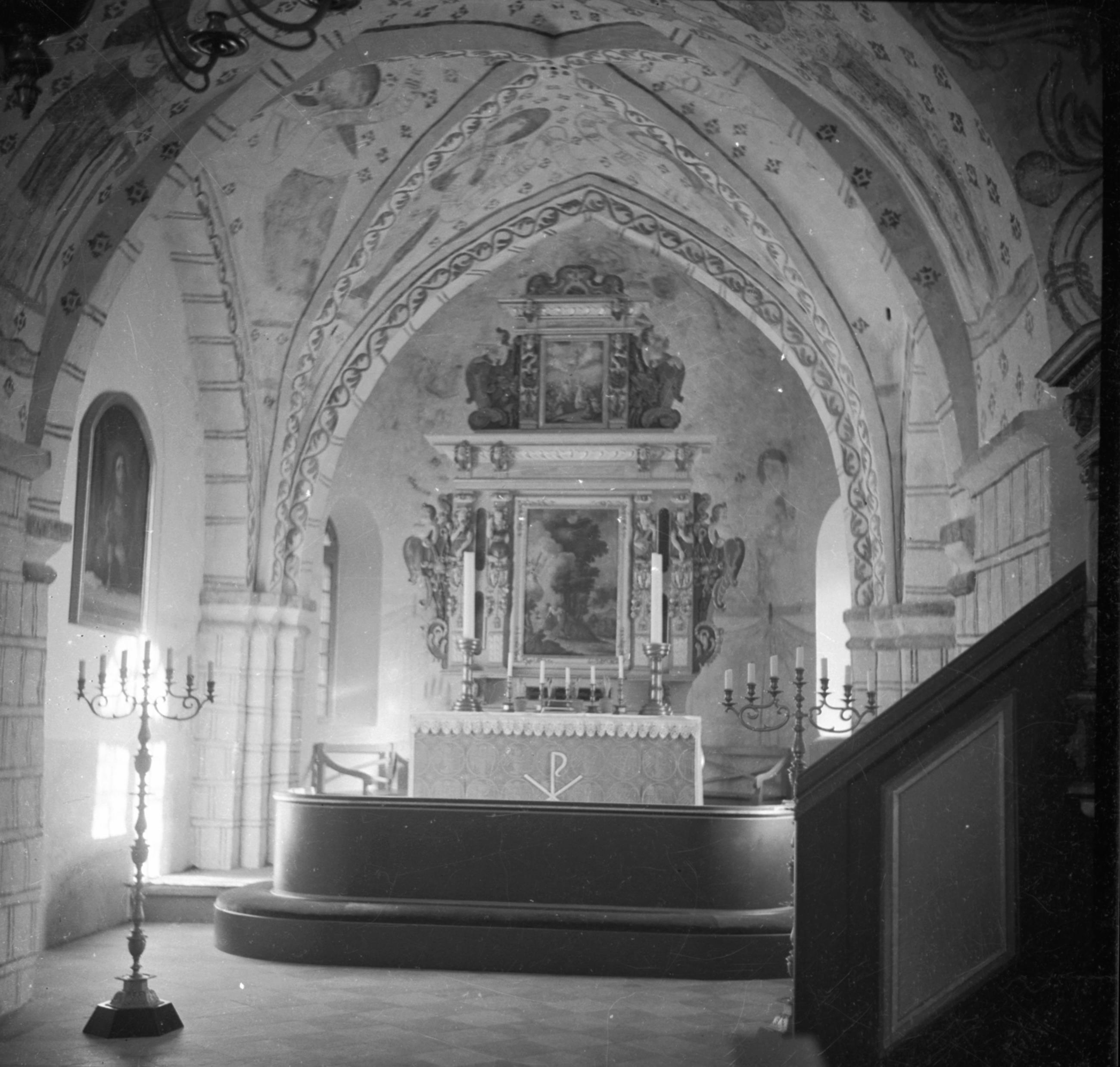Osvald Owald, Skivarp, Sankt Laurentius kyrka