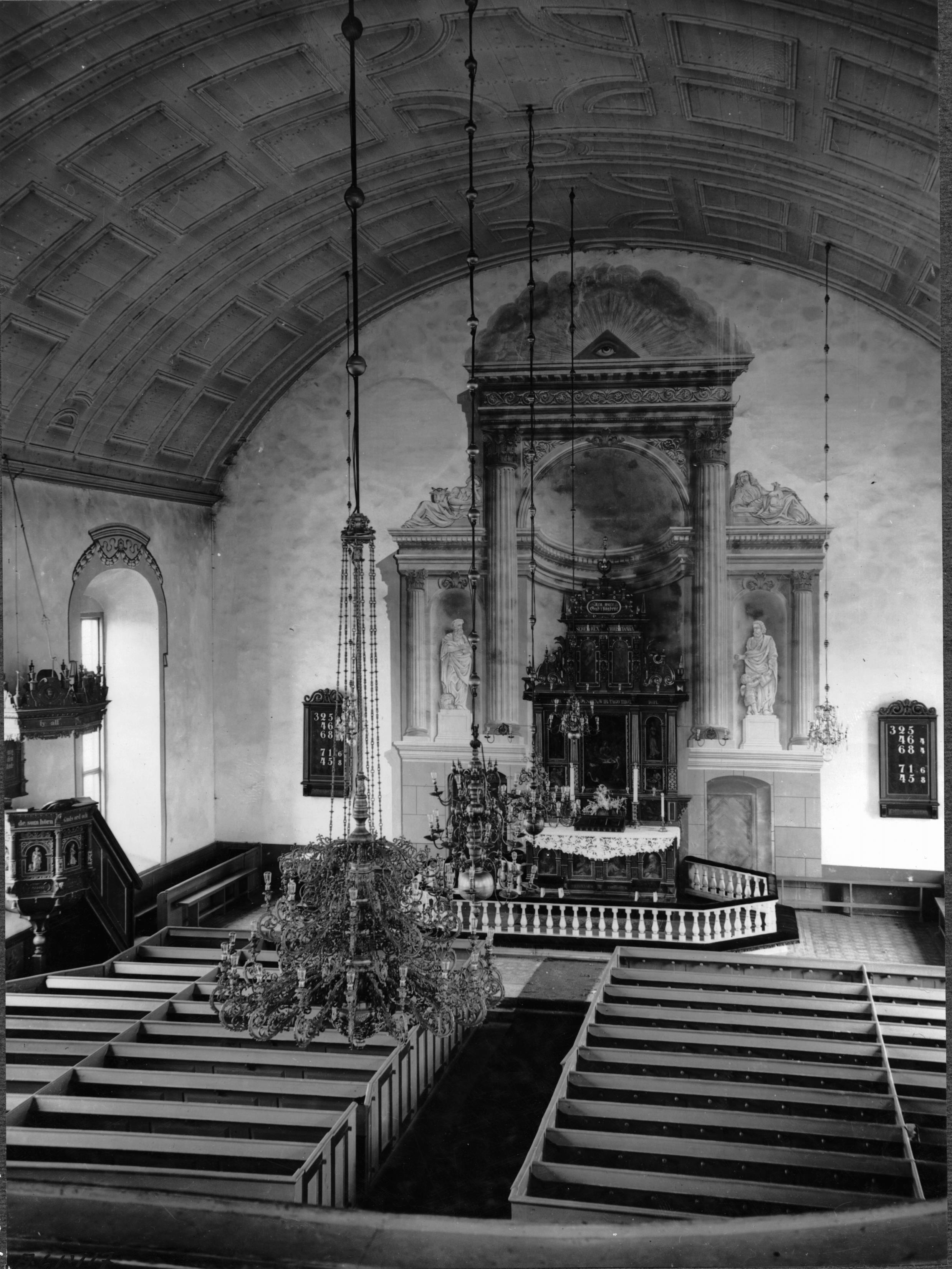 Iwar Anderson, Mjällby kyrka