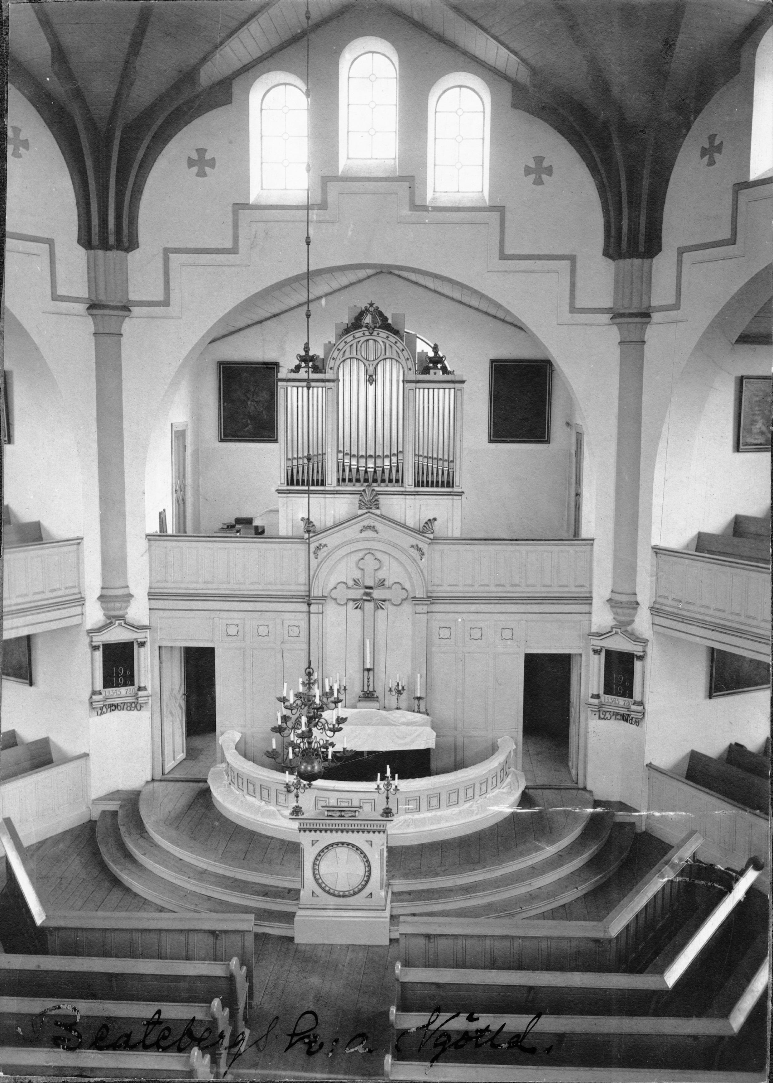 Ludvig Ericson, Beatebergs kyrka